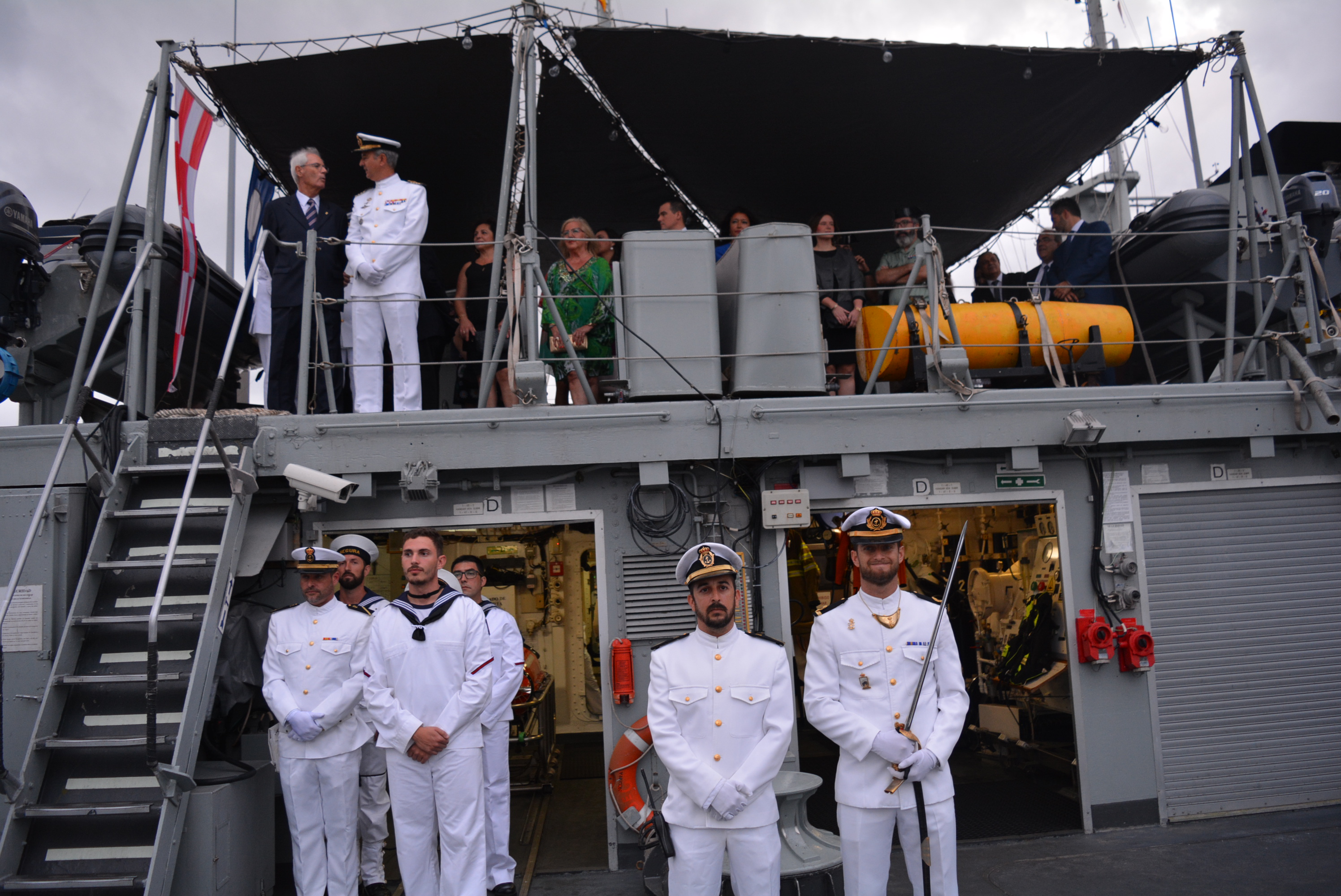 Escala en el puerto de Águilas de los cazaminas “Segura”, “Sella”, “Tambre” y “Turia”, pertenecientes a la Fuerza de Medidas Contraminas de la Armada