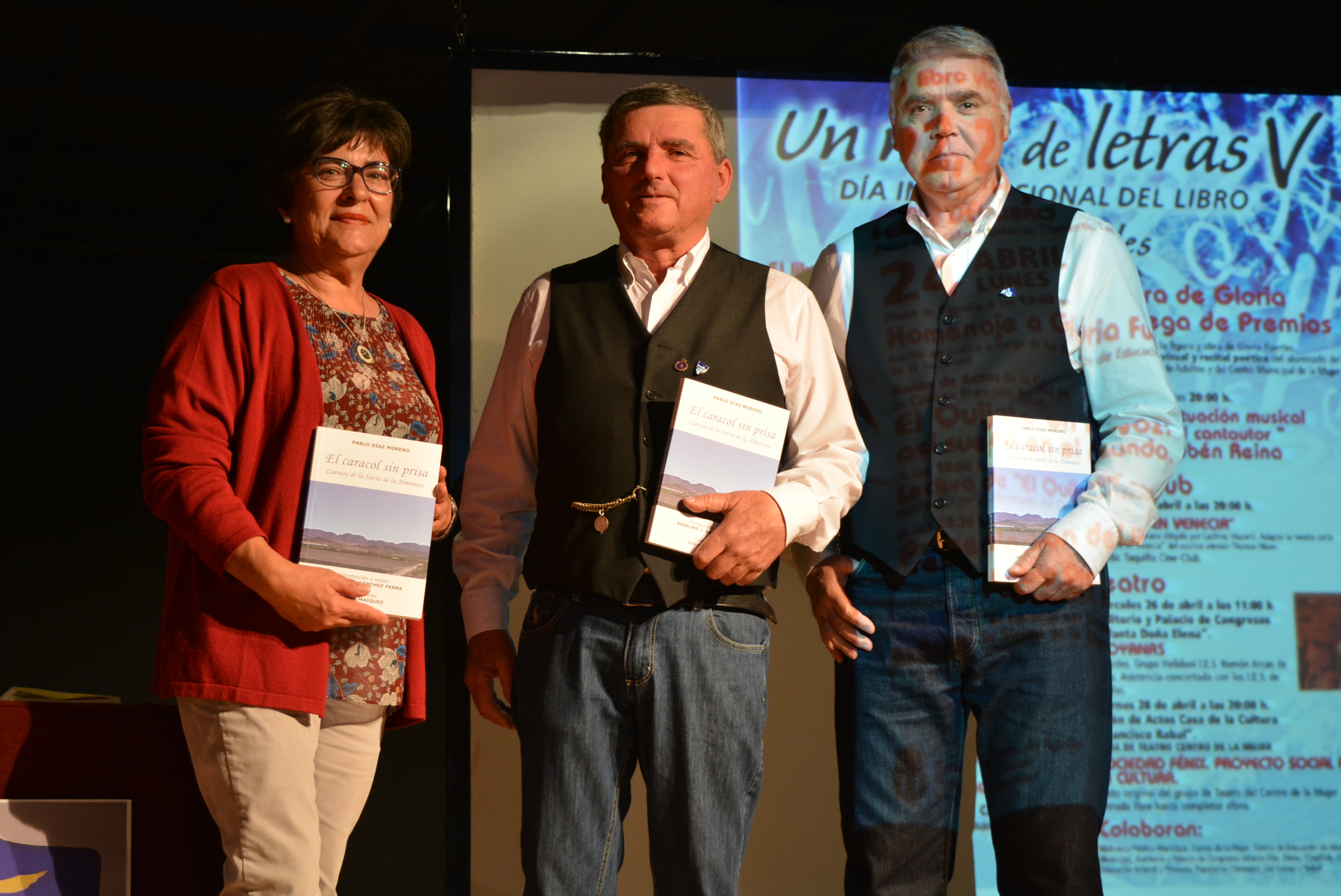 Pablo Díaz presenta el libro de relatos “El caracol sin prisa”
