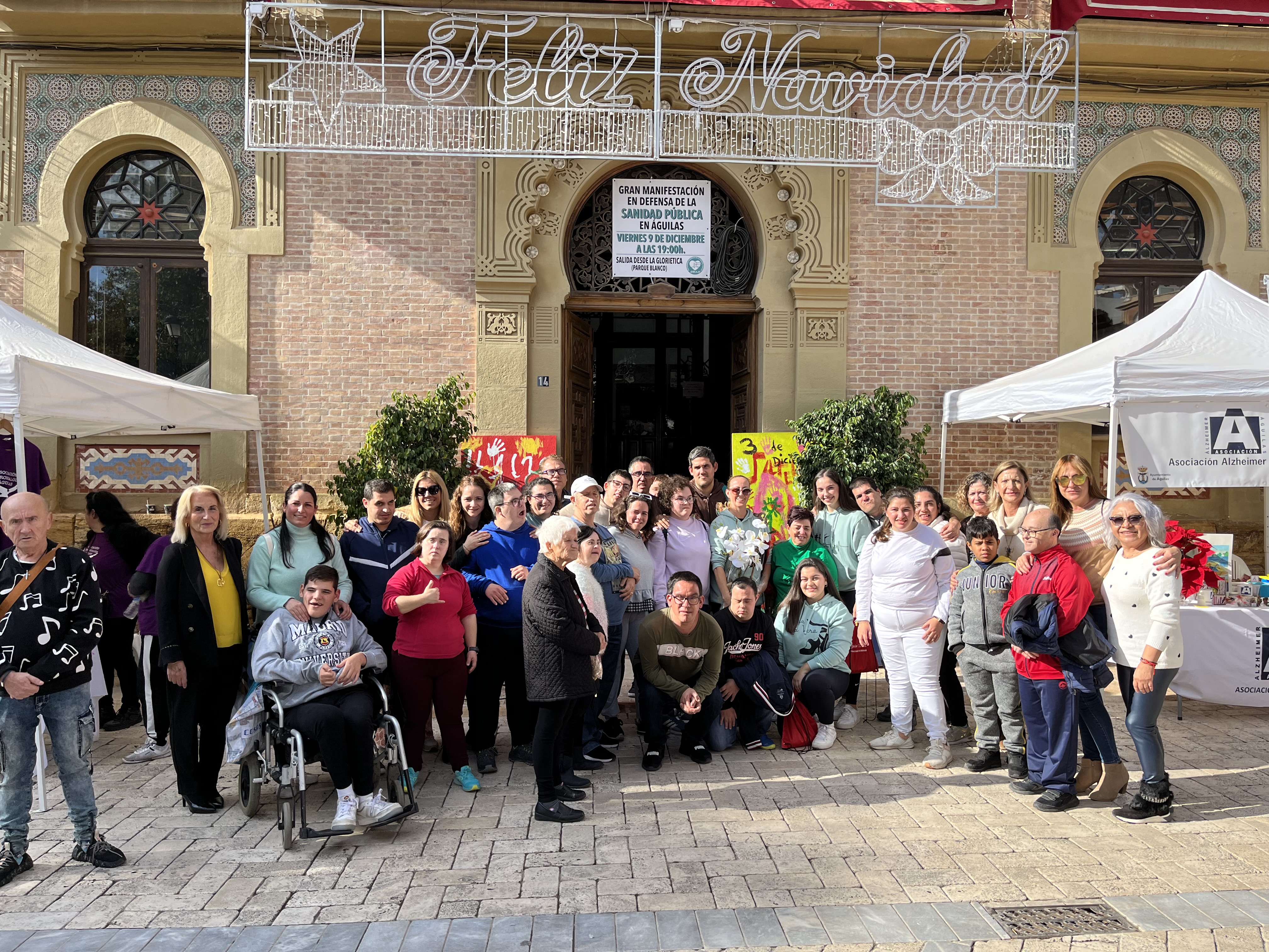  La Feria de Asociaciones Socio Sanitarias cierra el programa de actos del Día Internacional de las Personas con Discapacidad