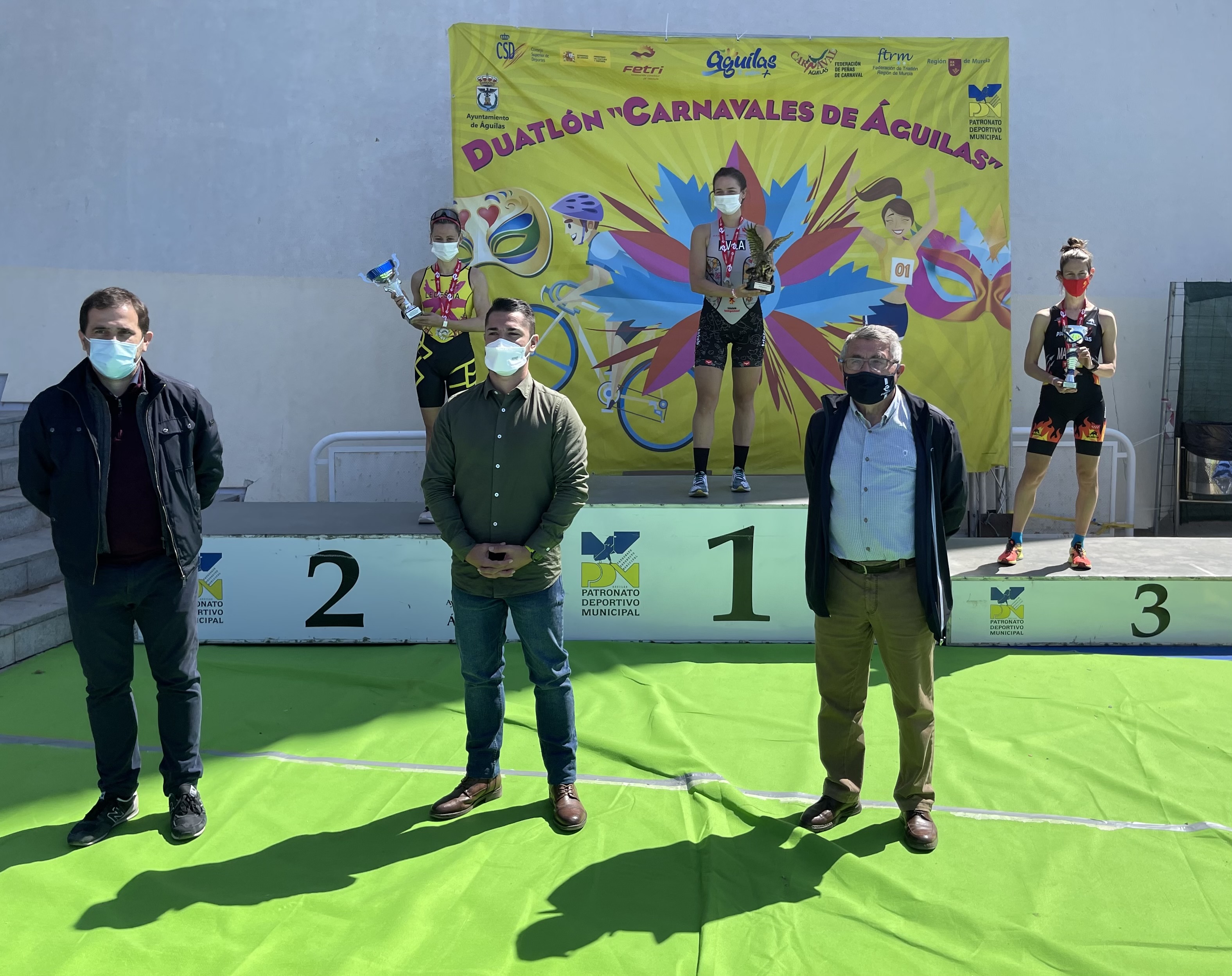 Fin de semana deportivo con la celebración del XXVII Duatlón Carnavales de Águilas 2021