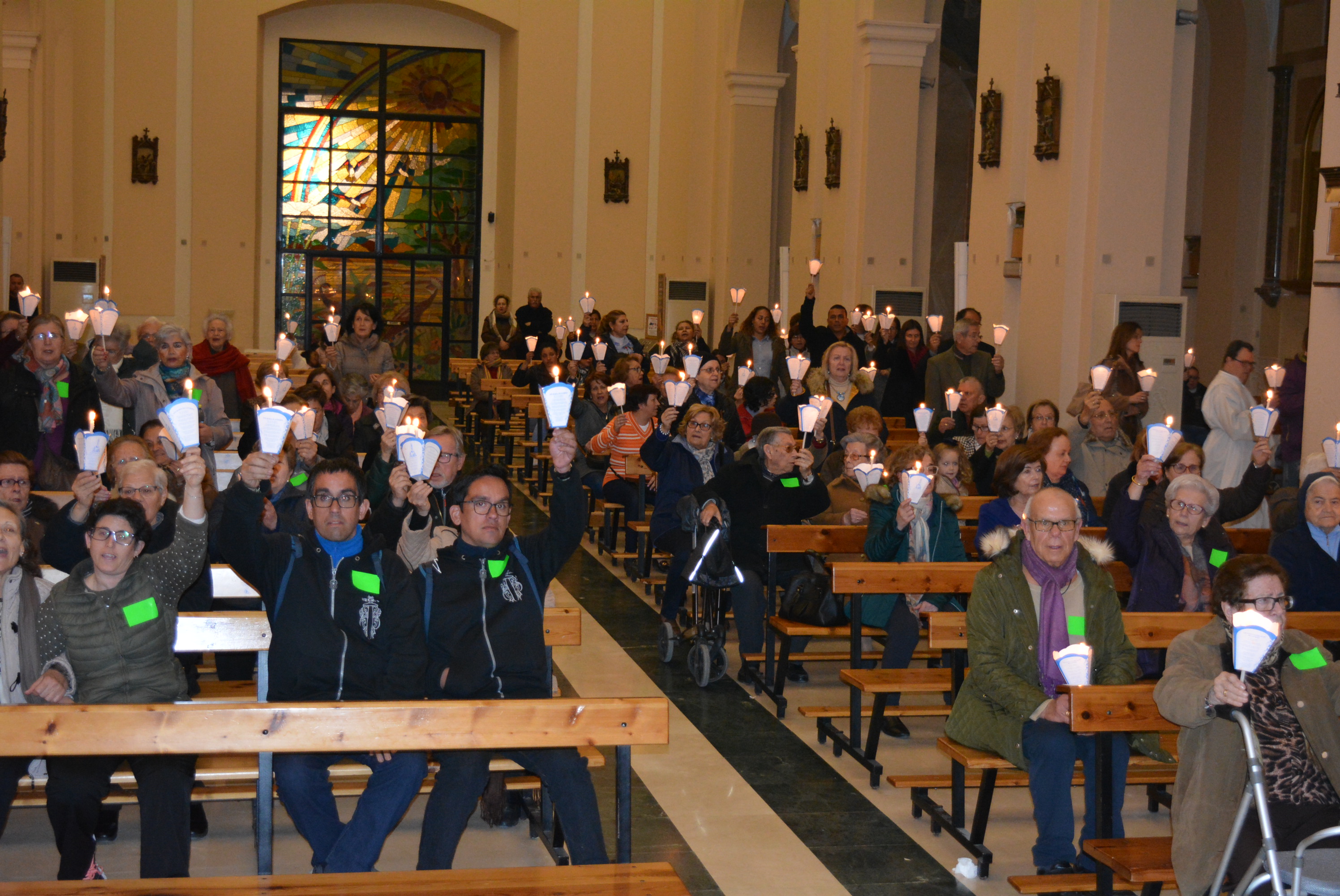La Hospitalidad de Lourdes celebra su tradicional procesión de las antorchas