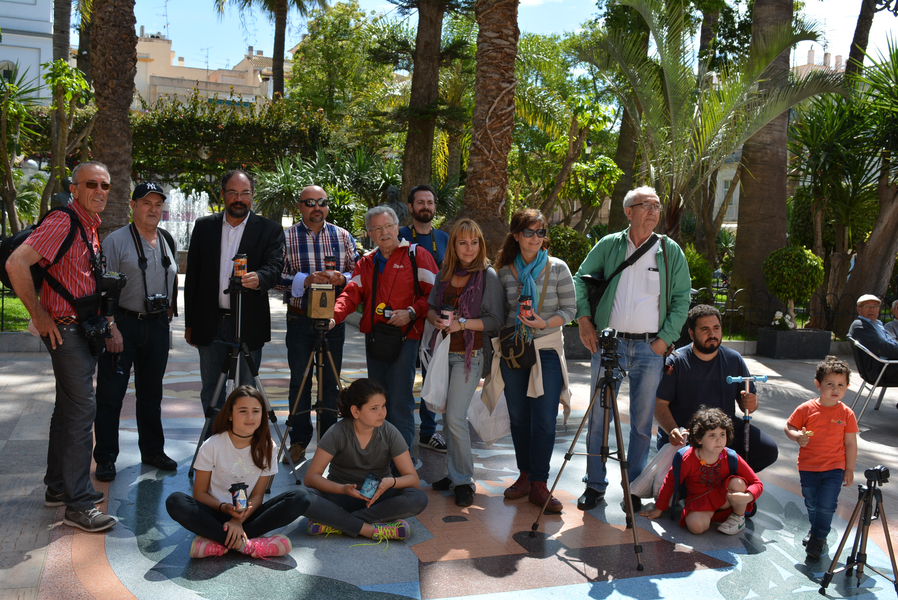 Exitoso taller de fotografía estenopeica