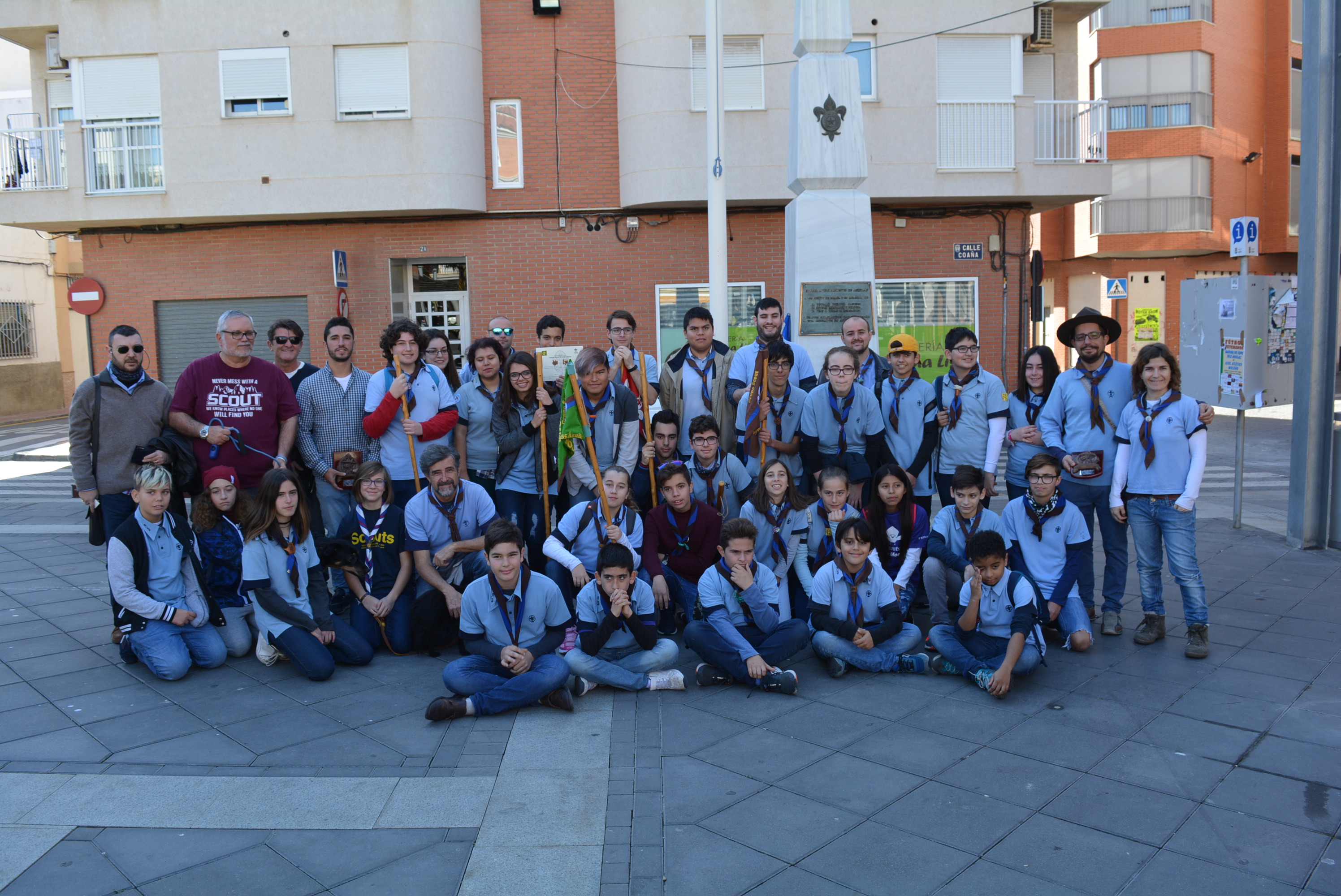 El pasado sábado miembros del Grupo Scout Severo Montalvo realizaron sus “Promesas Scout 2018”