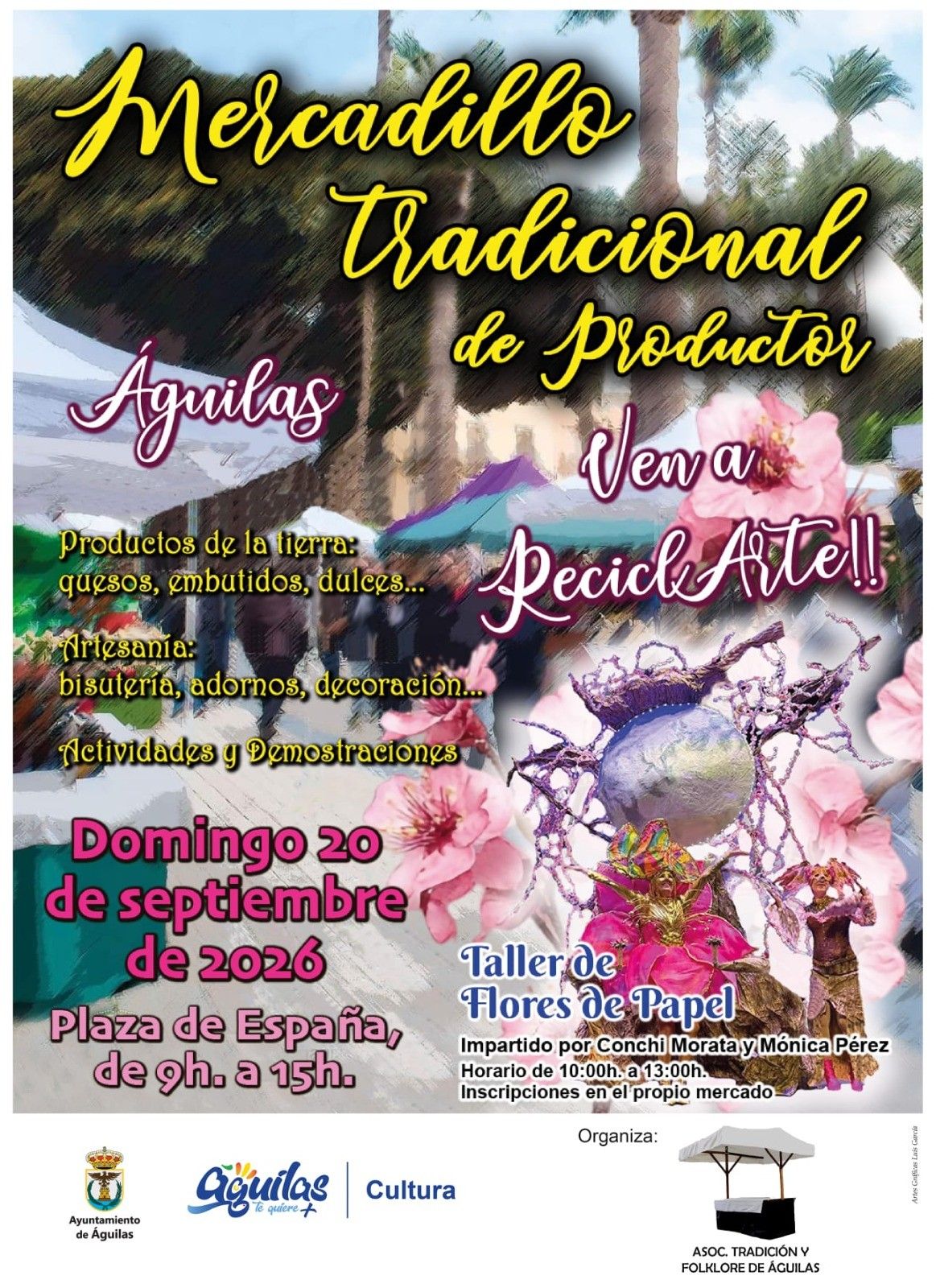 El próximo domingo se celebra una nueva edición del Mercadillo Tradicional de Productor