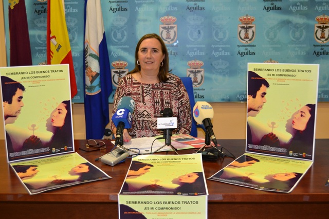 Presentado en Águilas el programa del Día Internacional para la Eliminación de la Violencia contra la Mujer 