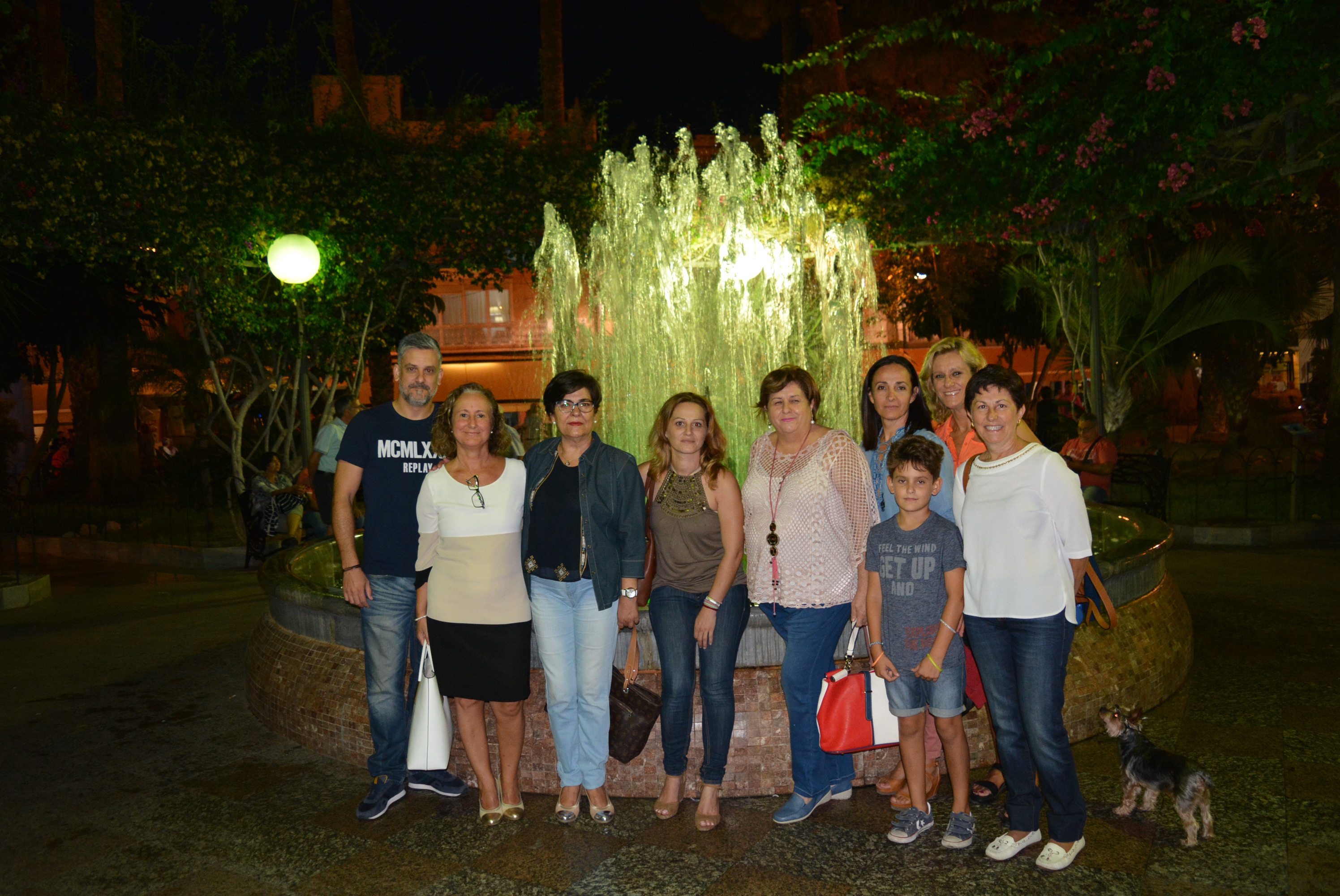 La Pava de la Balsa y el puente de El Hornillo se iluminaron de verde para concienciar sobre las enfermedades mitocondriales