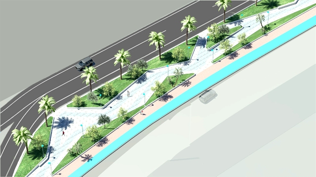 Águilas contará con un “cinturón verde” que estará dotado de paseo peatonal y carril bici 