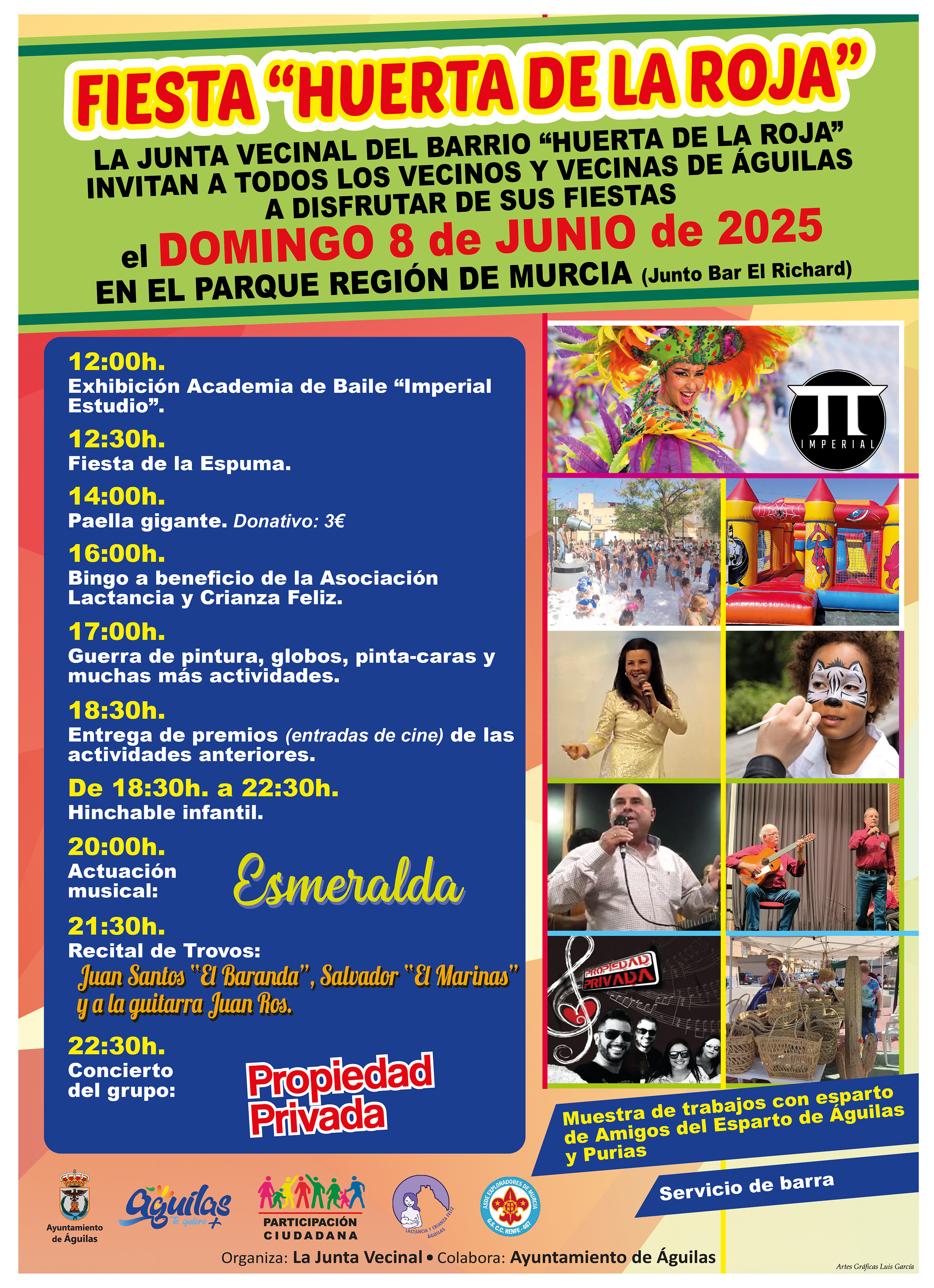 La Huerta de la Roja ultima los preparativos de sus fiestas vecinales