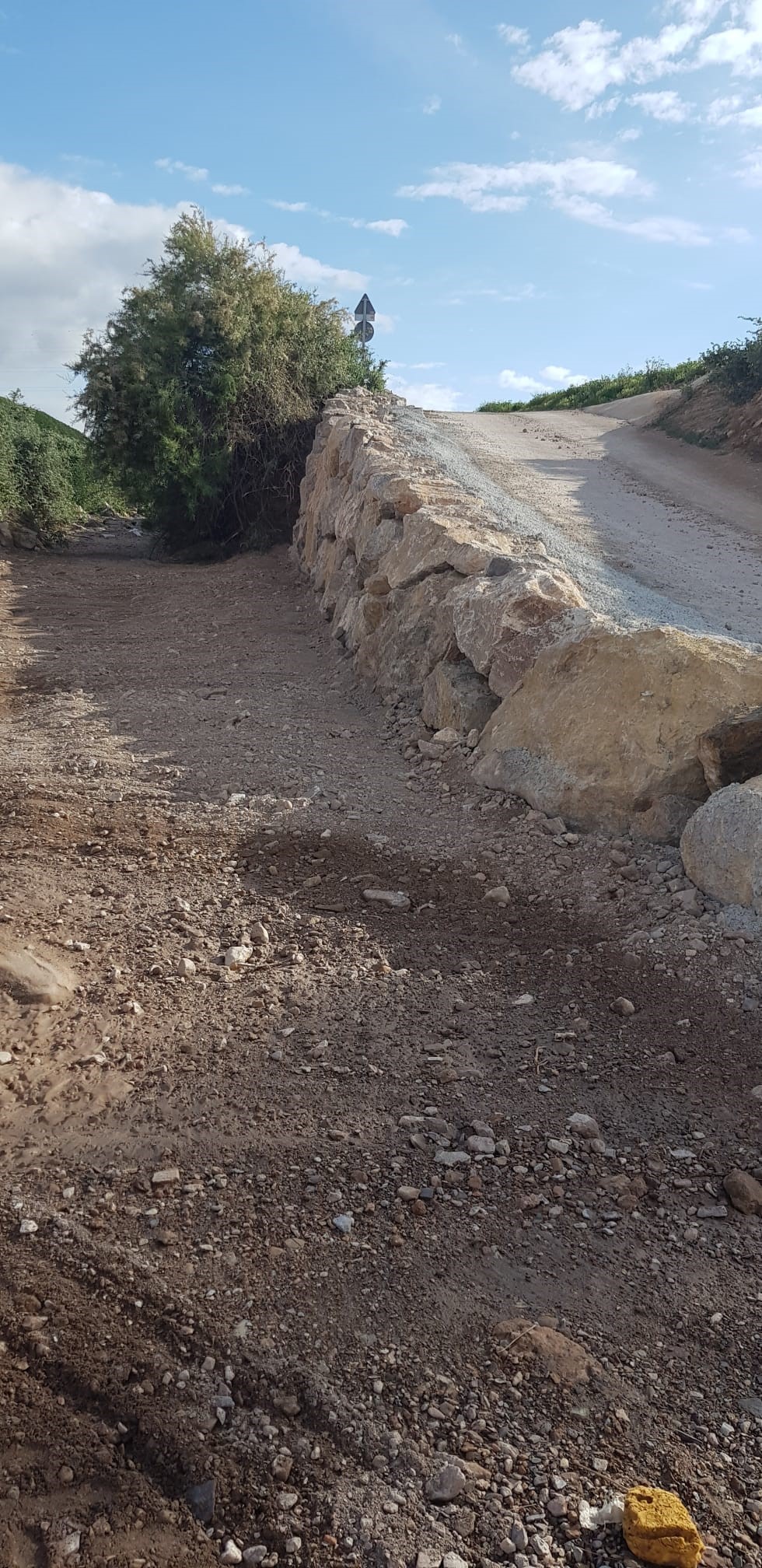 Finalizan las obras en el camino Huerto del Abad y en el camino de los Arejos al Cocón