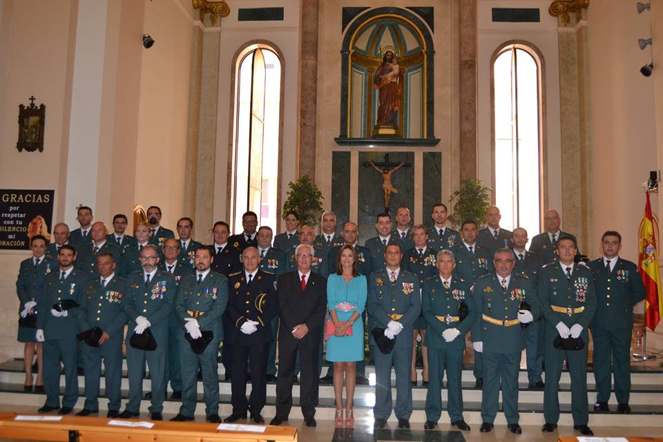 La Guardia Civil festeja el día de su patrona apelando a su compromiso con la sociedad