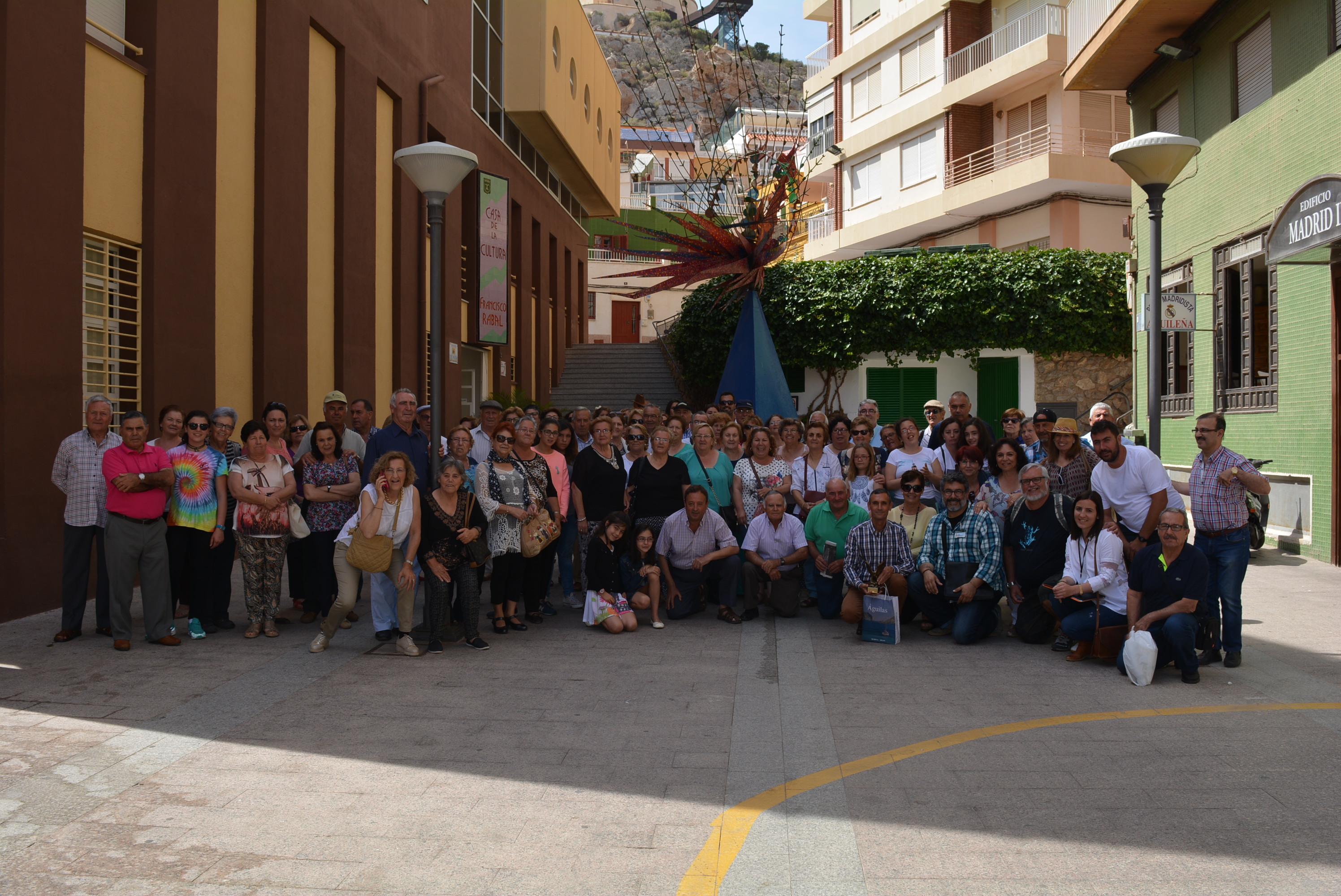La asociación gaditana “La compañía de Trebujena” visita Águilas