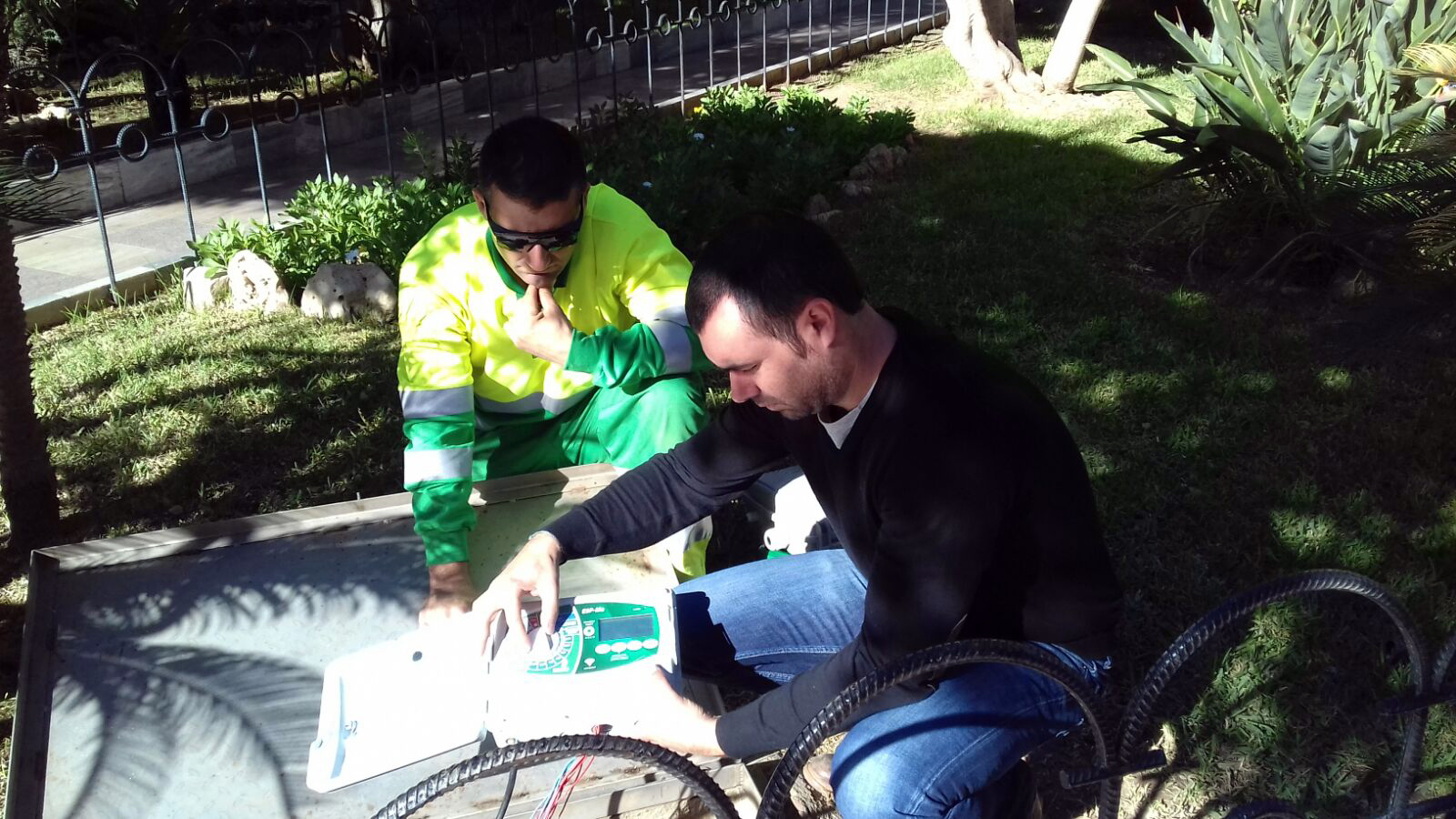 El Ayuntamiento pone en marcha un novedoso sistema de ahorro de agua de riego controlado por wifi