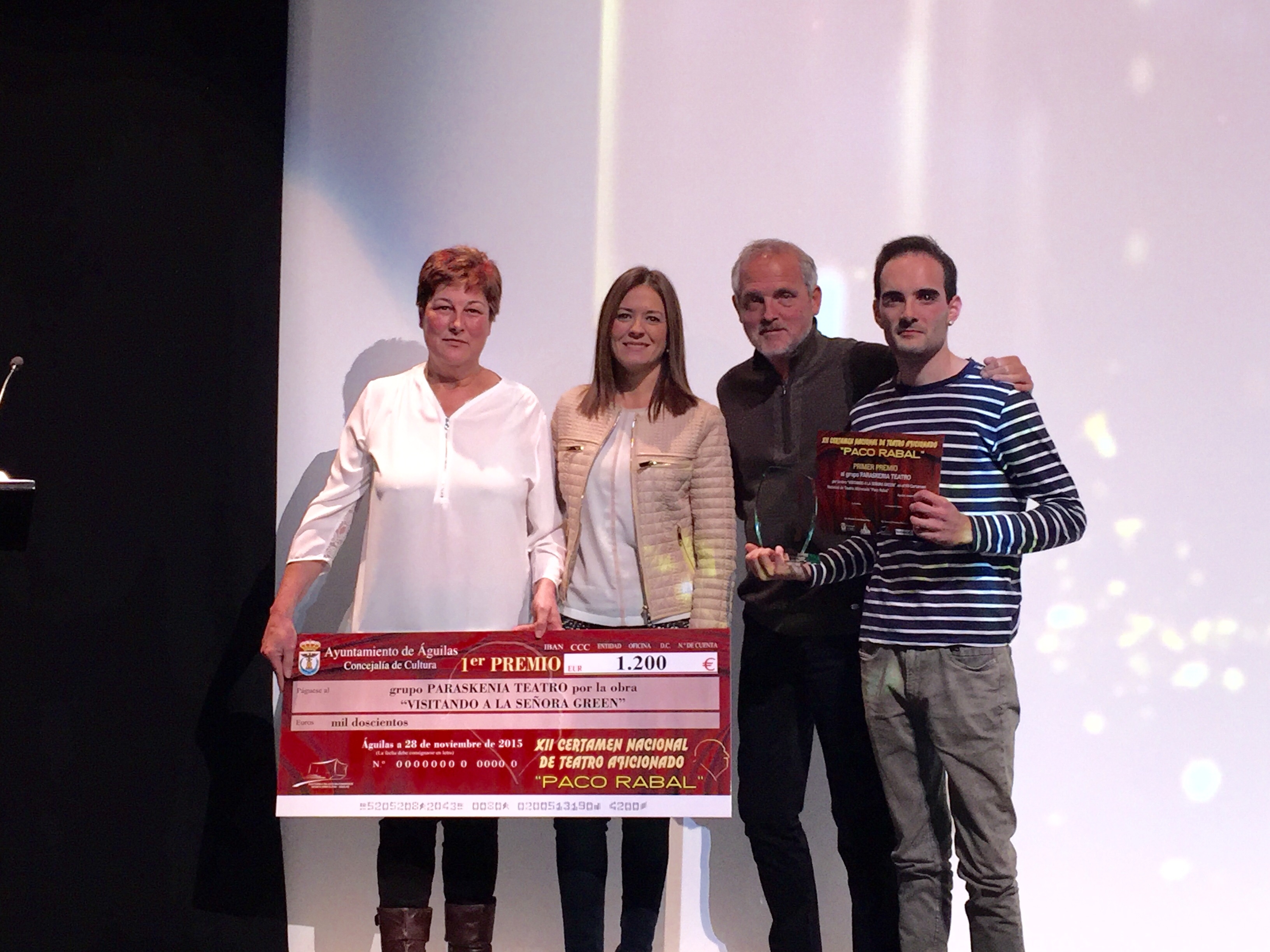 Visitando a la señora Green se alza con el Paco Rabal