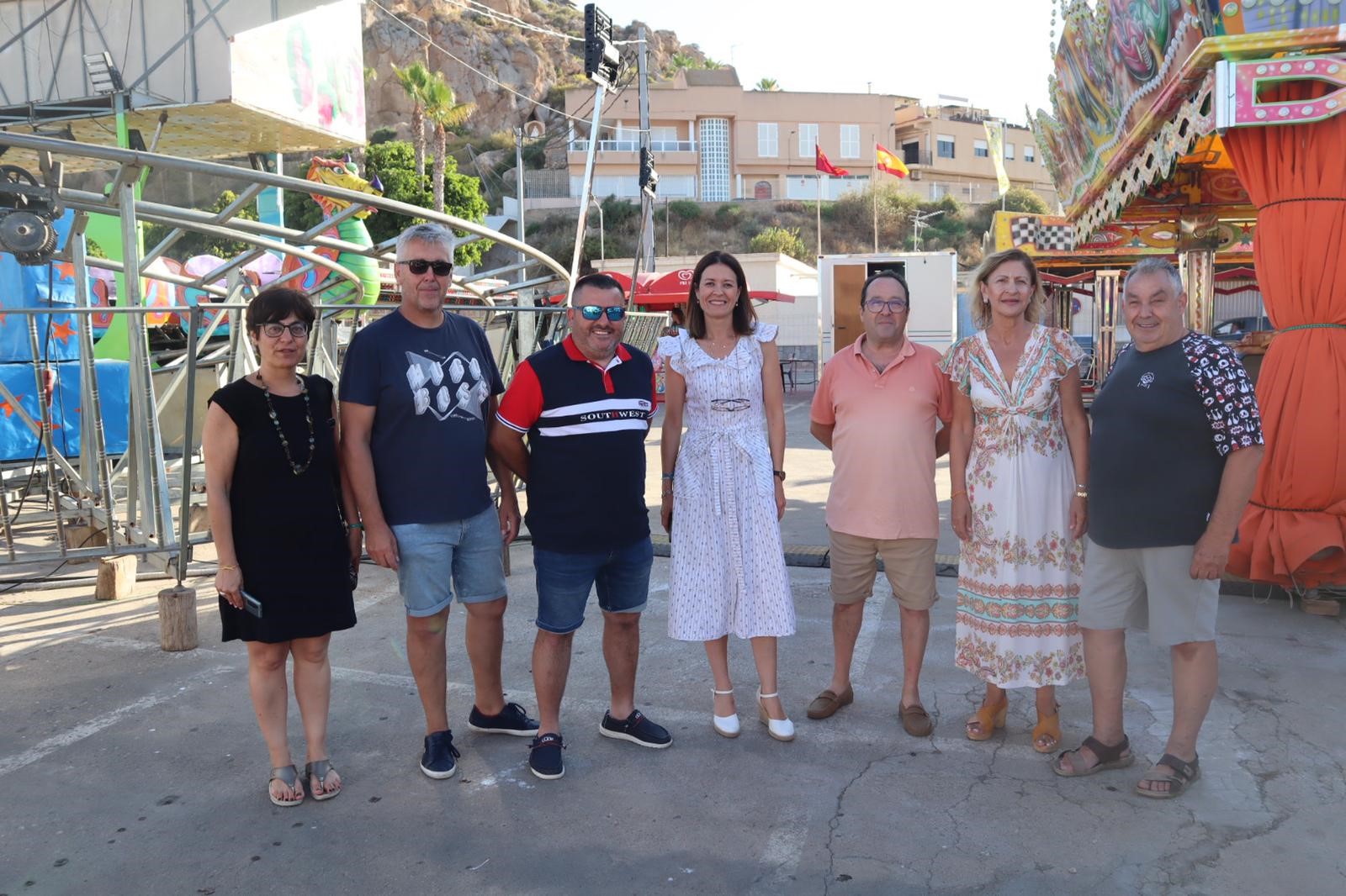 Los feriantes aguileños muestran su cara más solidaria