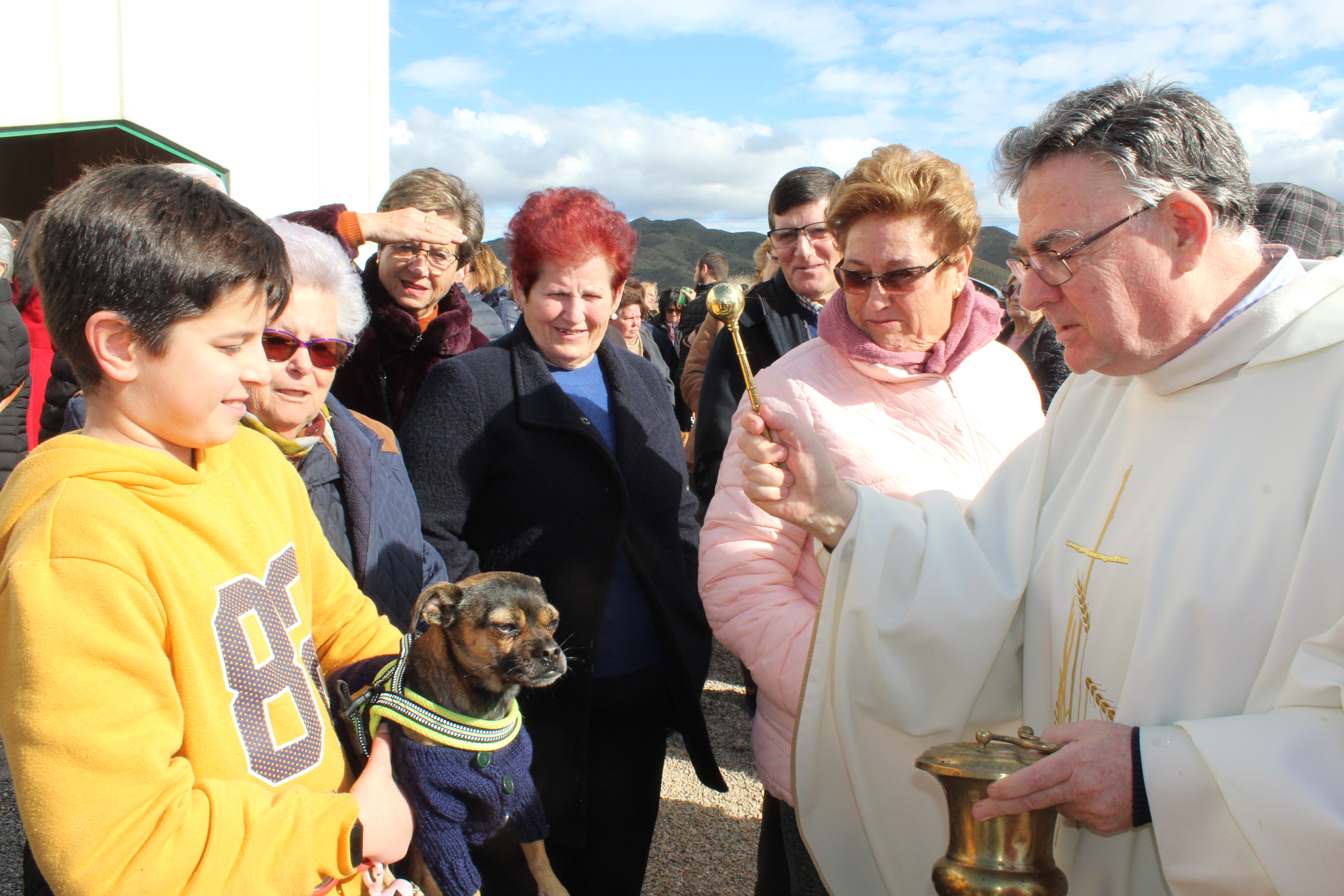 La pedanía de Tébar celebra las fiestas en honor de San Antonio Abad