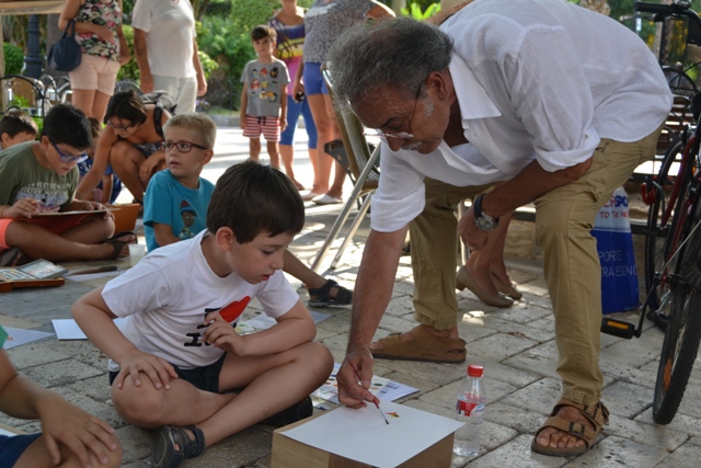 Águilas acoge la exposición Peces de Pedro Cano 