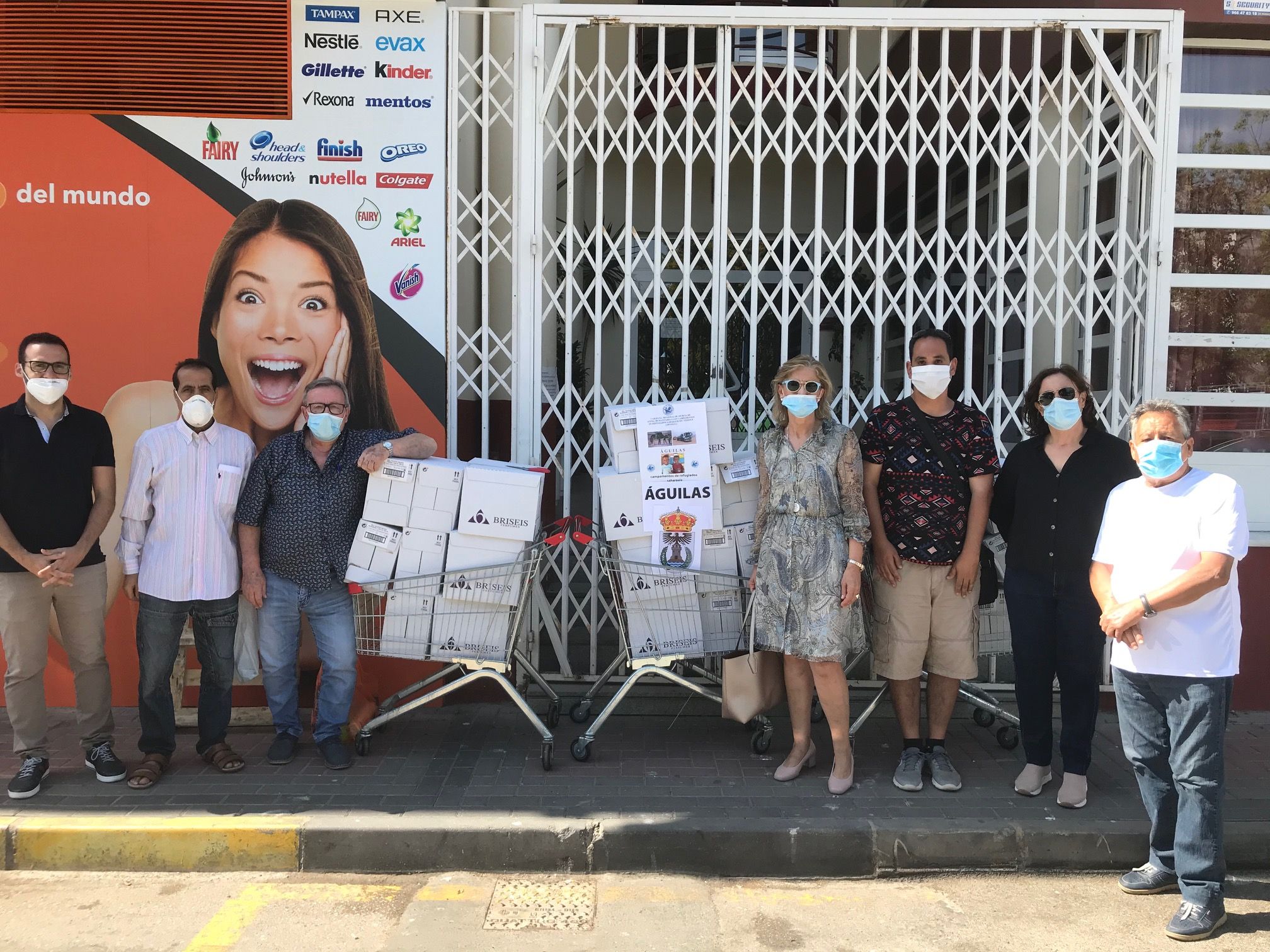 Águilas muestra su solidaridad con la caravana de ayuda humanitaria con destino a los campamentos saharauis