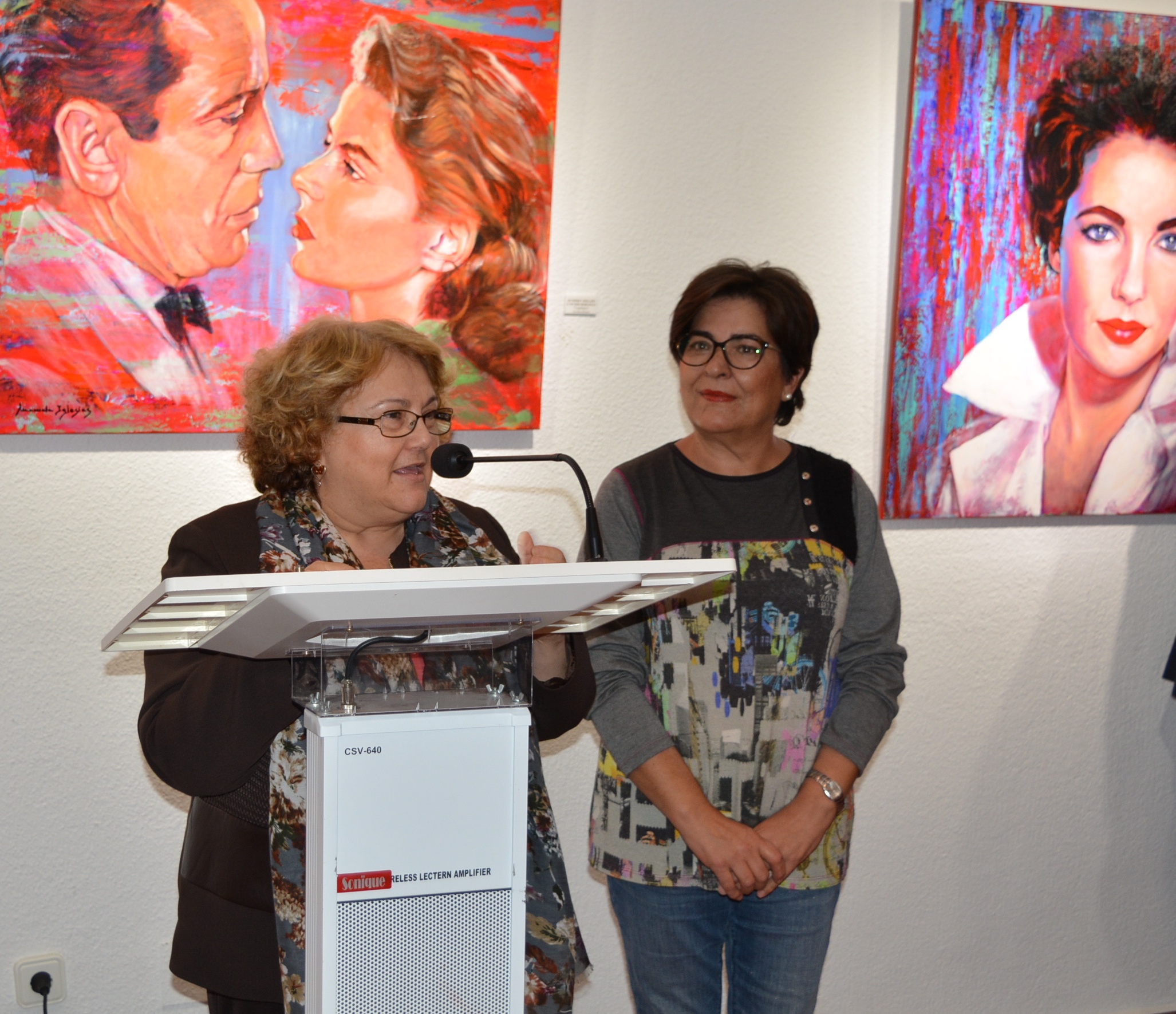 Manoli Iglesias expone en Águilas Fabrica de sueños