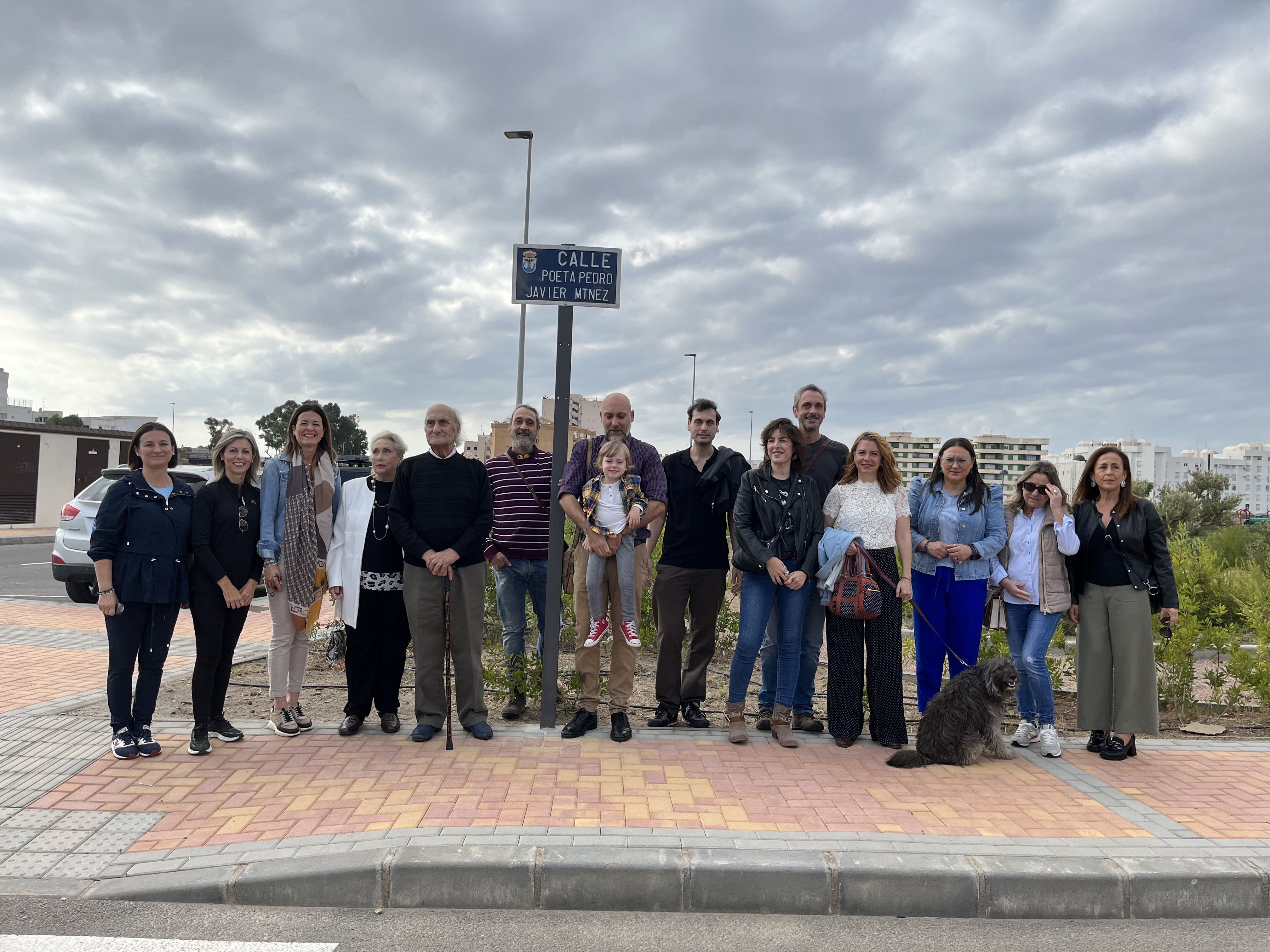 El poeta Pedro Javier Martínez da nombre a una calle de Águilas