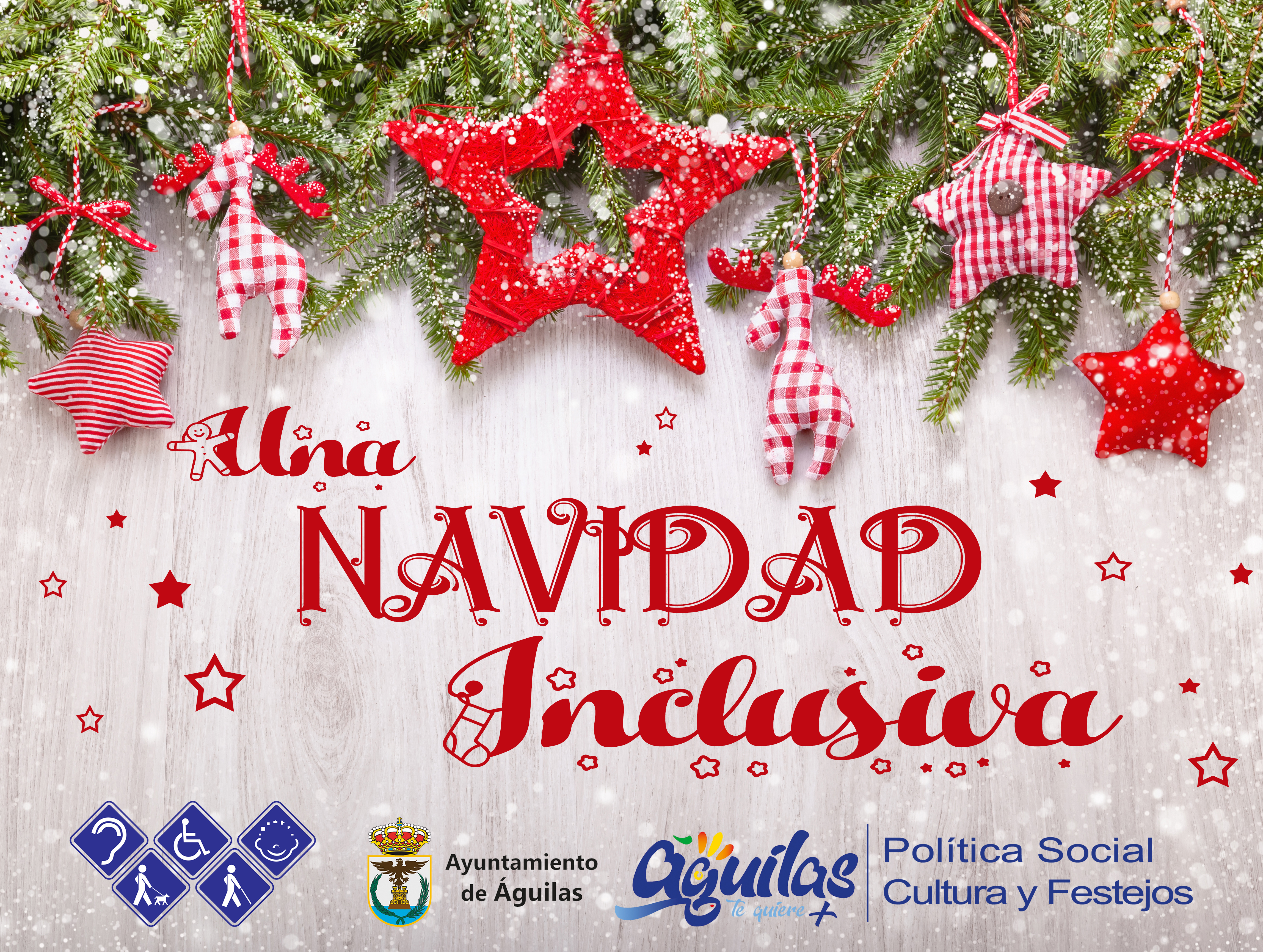 El Ayuntamiento habilitará una cola de acceso preferente para personas con discapacidad en Papá Noel y Reyes