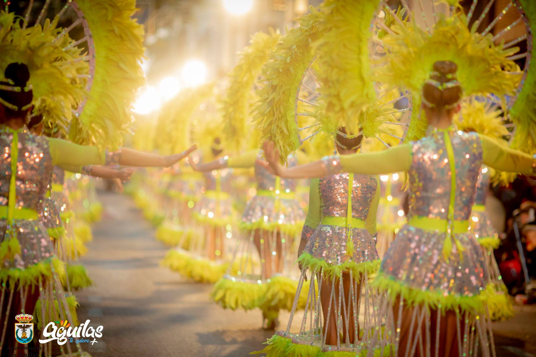 Primera parte de la retransmisión de 7RM del desfile de Carnaval de Águilas 2019