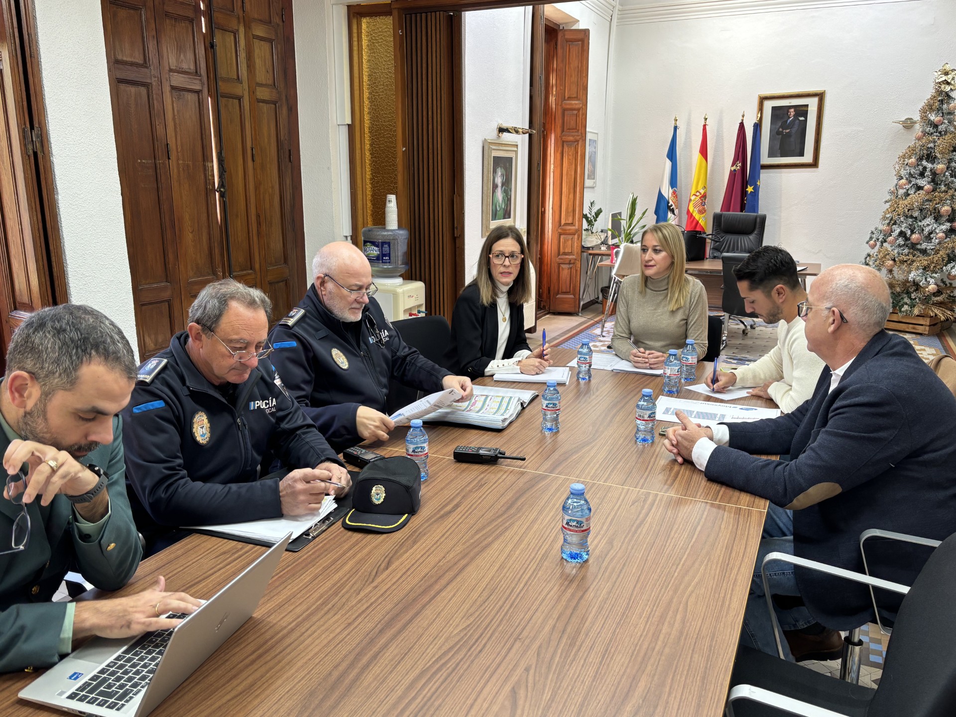 Águilas acoge la primera Junta Local de Seguridad del Carnaval 