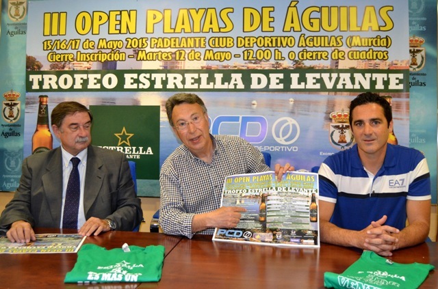 Todo preparado para el III Open de Pádel “Playas de Águilas-Trofeo Estrella de Levante”