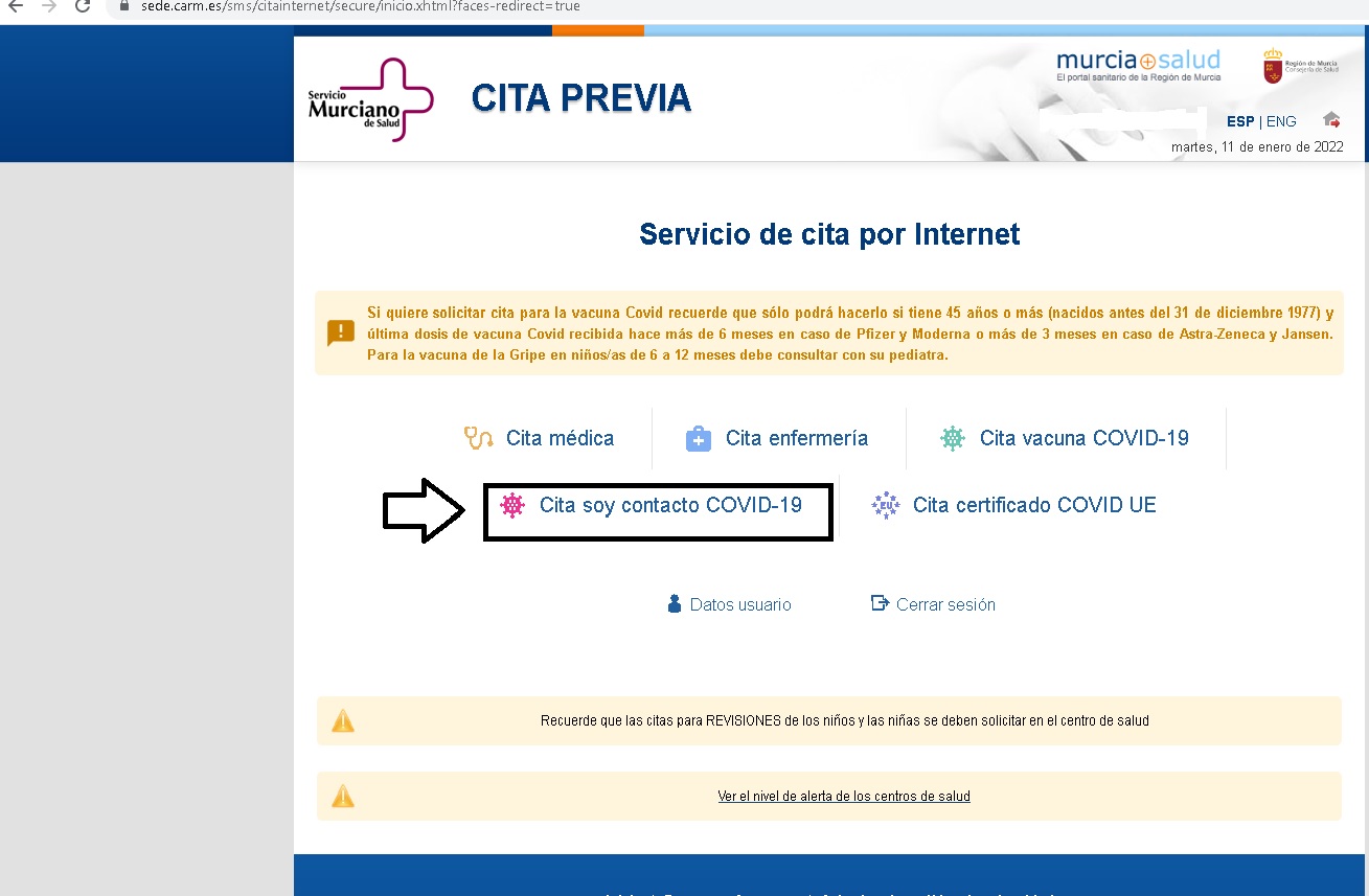 Los test de antígenos vuelven a realizarse en el Recinto Ferial para descongestionar los Centros de Salud