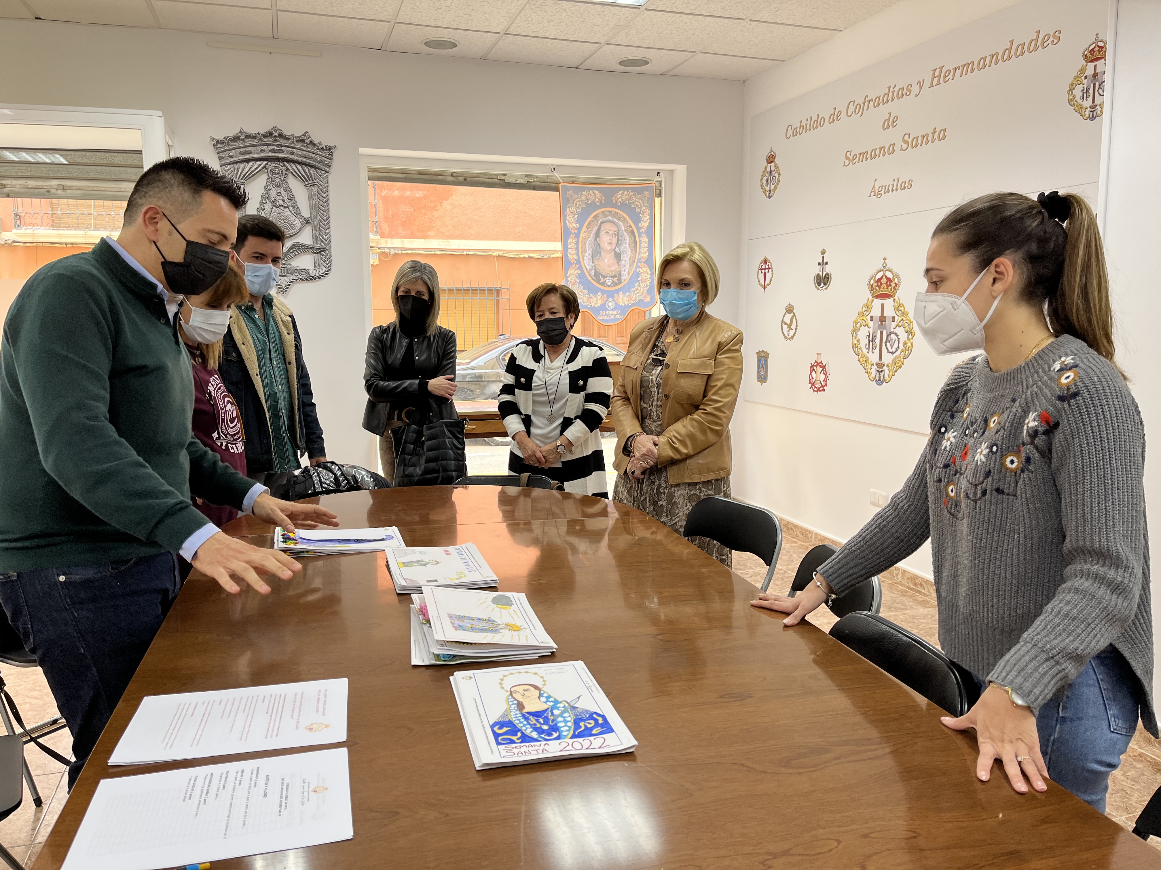 El jurado ya ha fallado el Concurso de Dibujo y Redacción ¿Qué es la Virgen de los Dolores para ti?