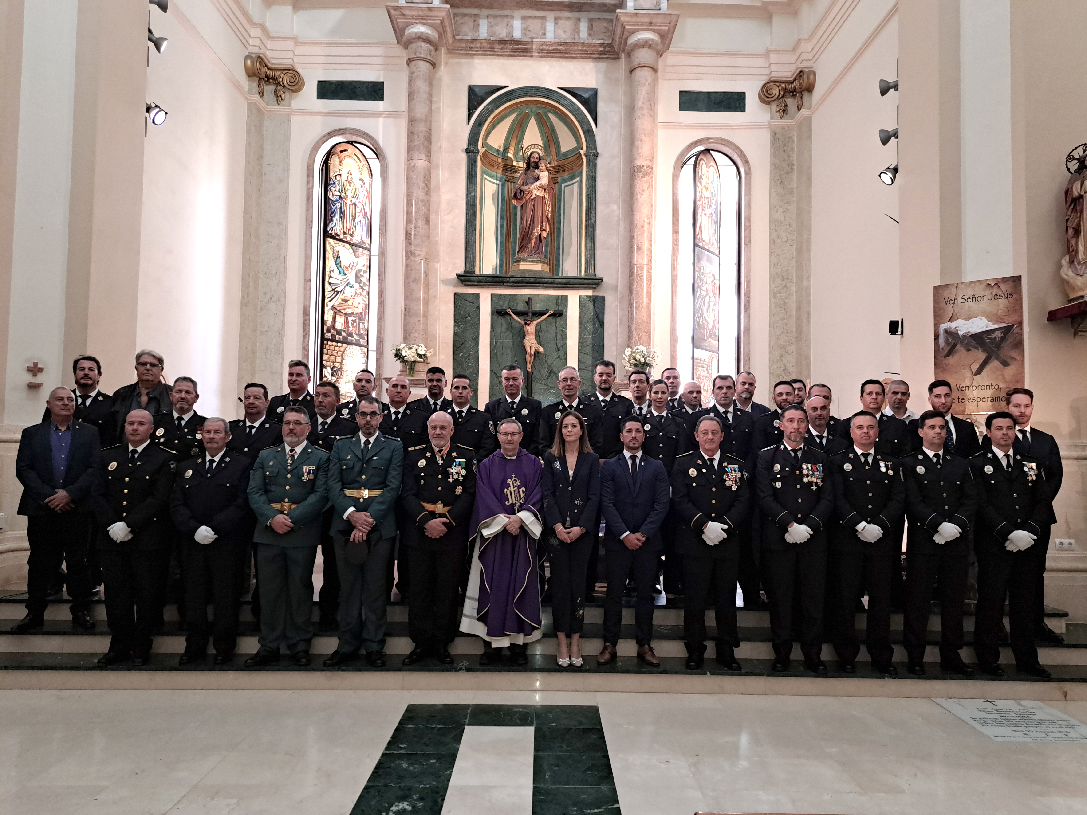 La Policía Local conmemora la festividad de su Patrona