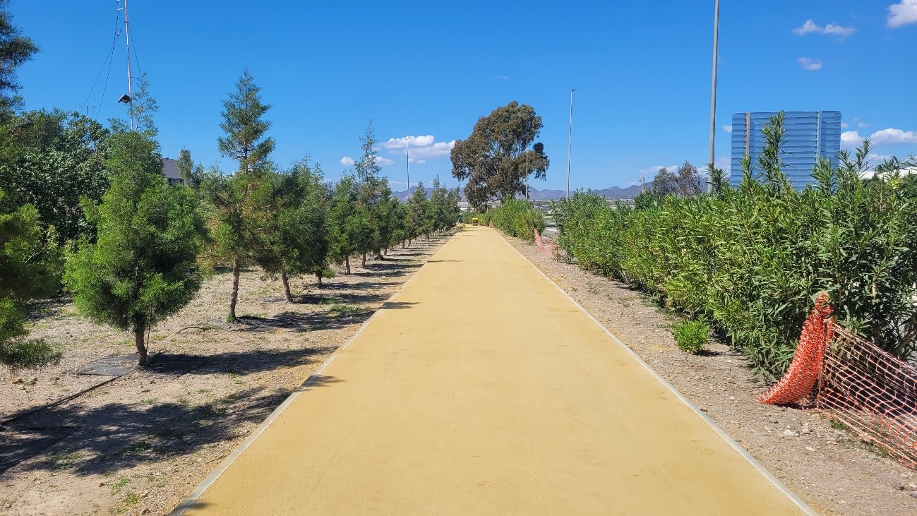 El Ayuntamiento de Águilas apuesta por el turismo activo y natural con la construcción de una pista de running conectada a la red de senderos locales
