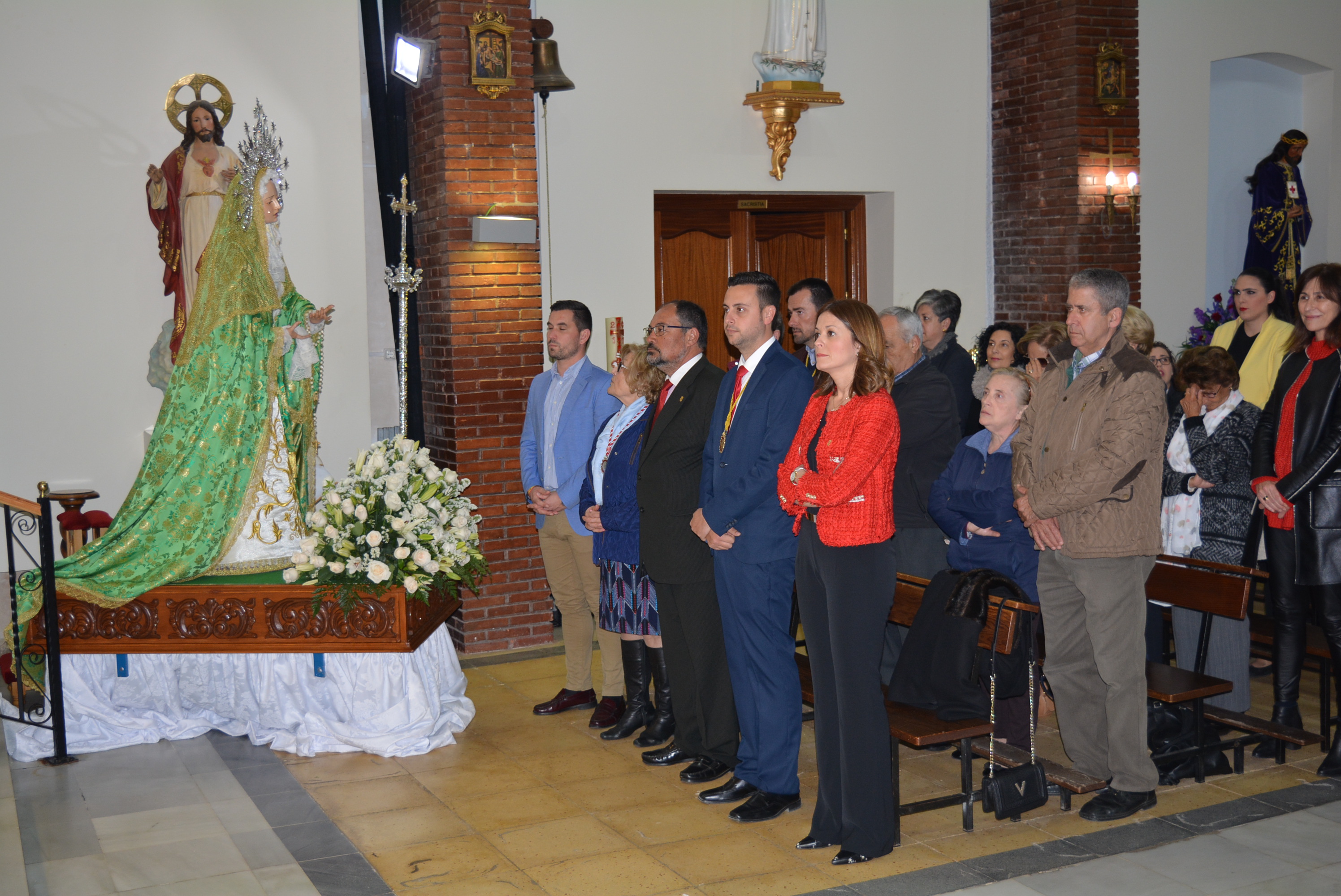 El pregonero de la Semana Santa preside la misa cuaresmal en honor a la Virgen de la Esperanza