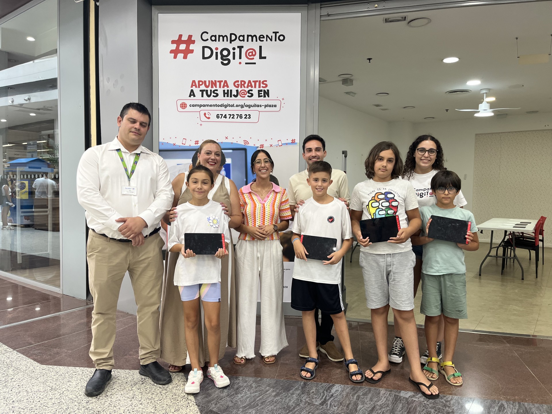 Águilas Plaza presenta el taller gratuito Campamento Digital de manos de la concejala de Juventud e Igualdad, Elena Casado 