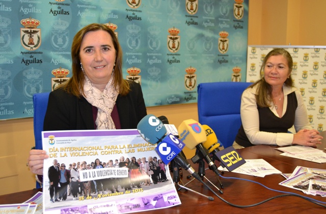 Águilas se suma a la conmemoración del Día Internacional para la Eliminación de la Violencia contra la Mujer 