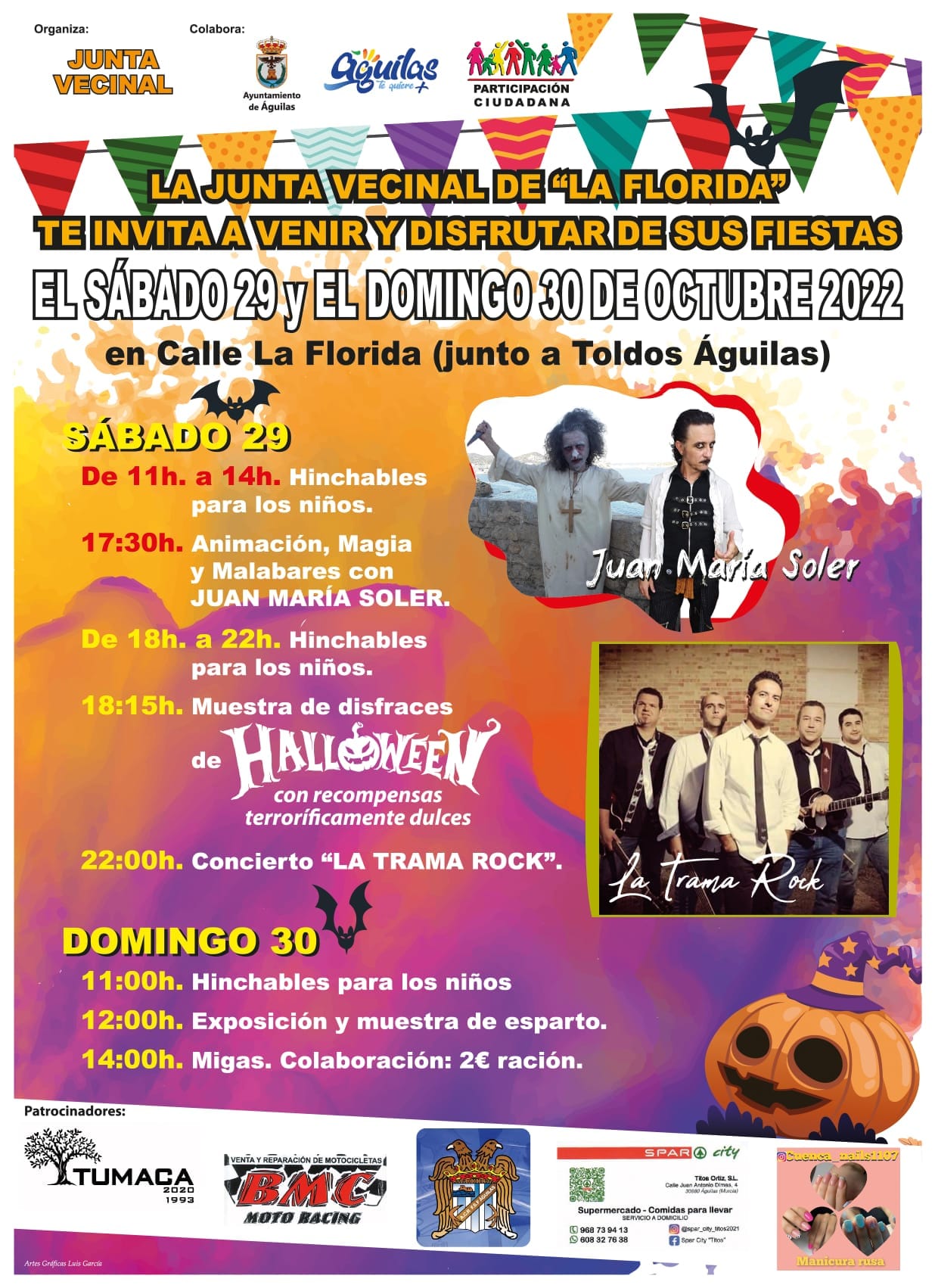 La Junta Municipal de La Florida celebra este fin de semana su verbena de barrio