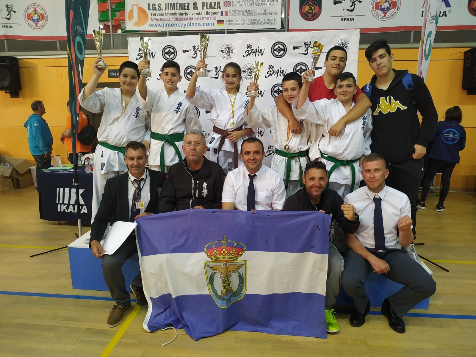 Cuatro aguileños se proclaman campeones de España en el Campeonato Infantil de Torredembarra