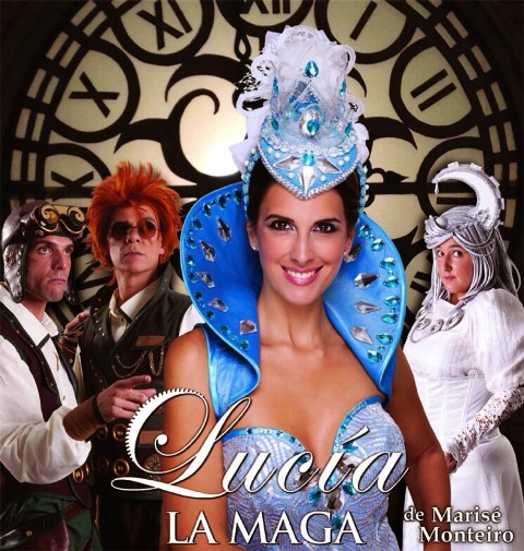 Nuria Fergó interpretará el papel de Lucía “La Maga” este domingo en el Auditorio de Águilas