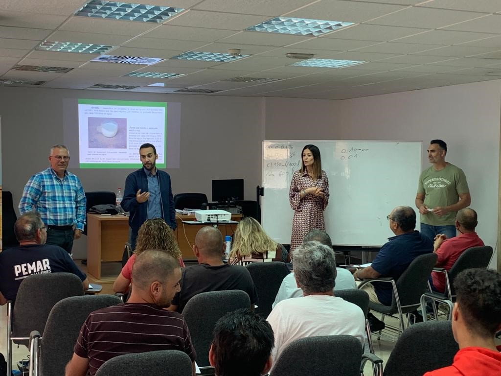 El Ayuntamiento de Águilas pone en marcha un nuevo curso de capacitación para tratamientos con productos fitosanitarios