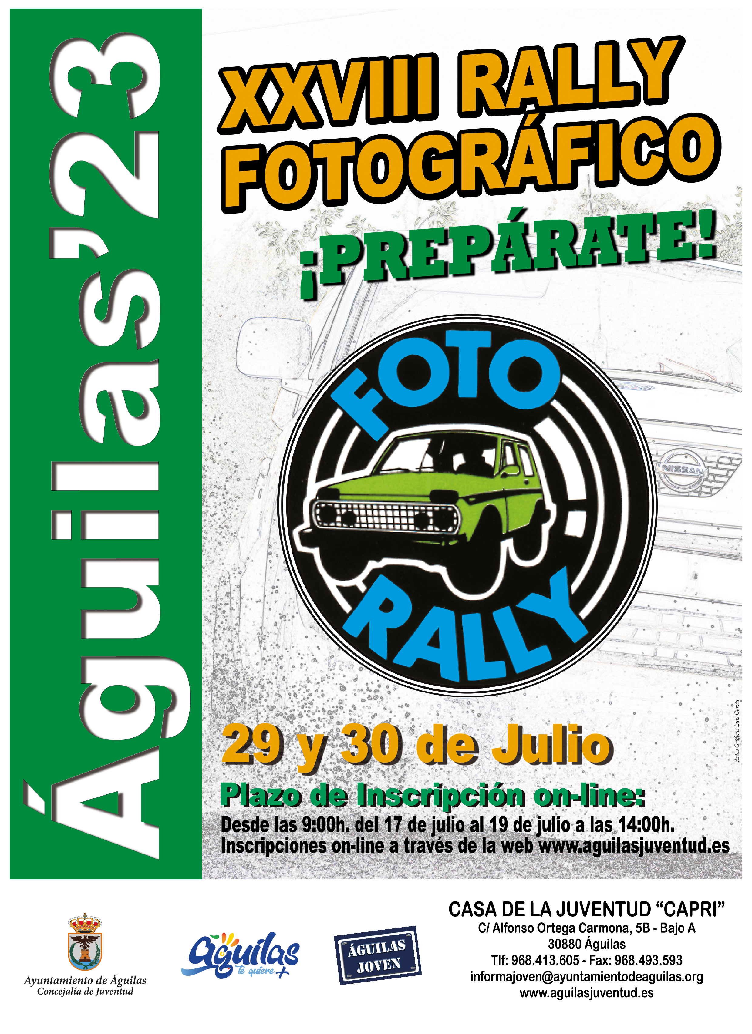 La XXVIII edición del Foto Rally se llevará a cabo el último fin de semana de julio