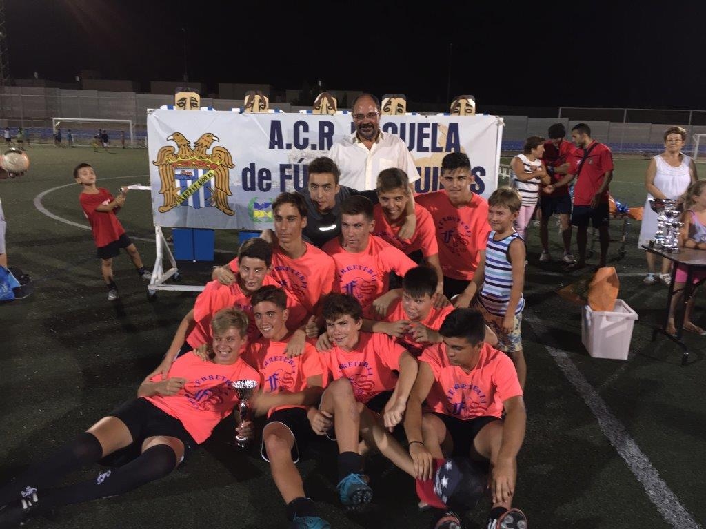 Éxito de participación en el Campeonato de Fútbol Base Memorial Juan Palazón