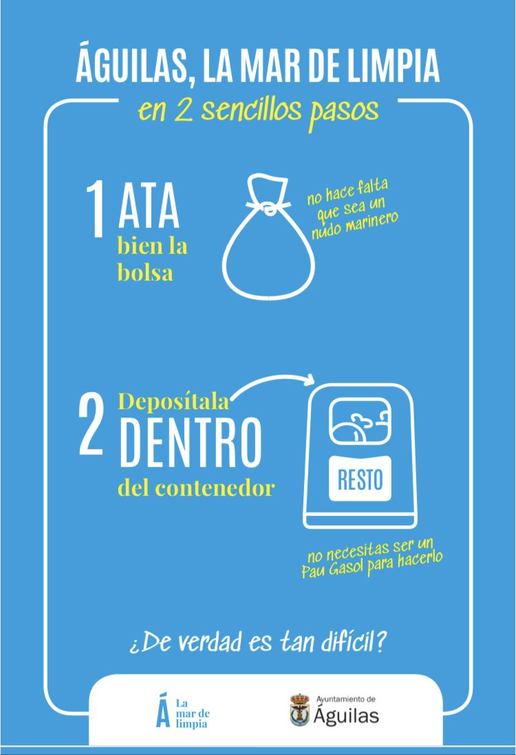 El Ayuntamiento lanza una campaña de concienciación sobre limpieza viaria bajo el lema ¿De verdad es tan difícil?