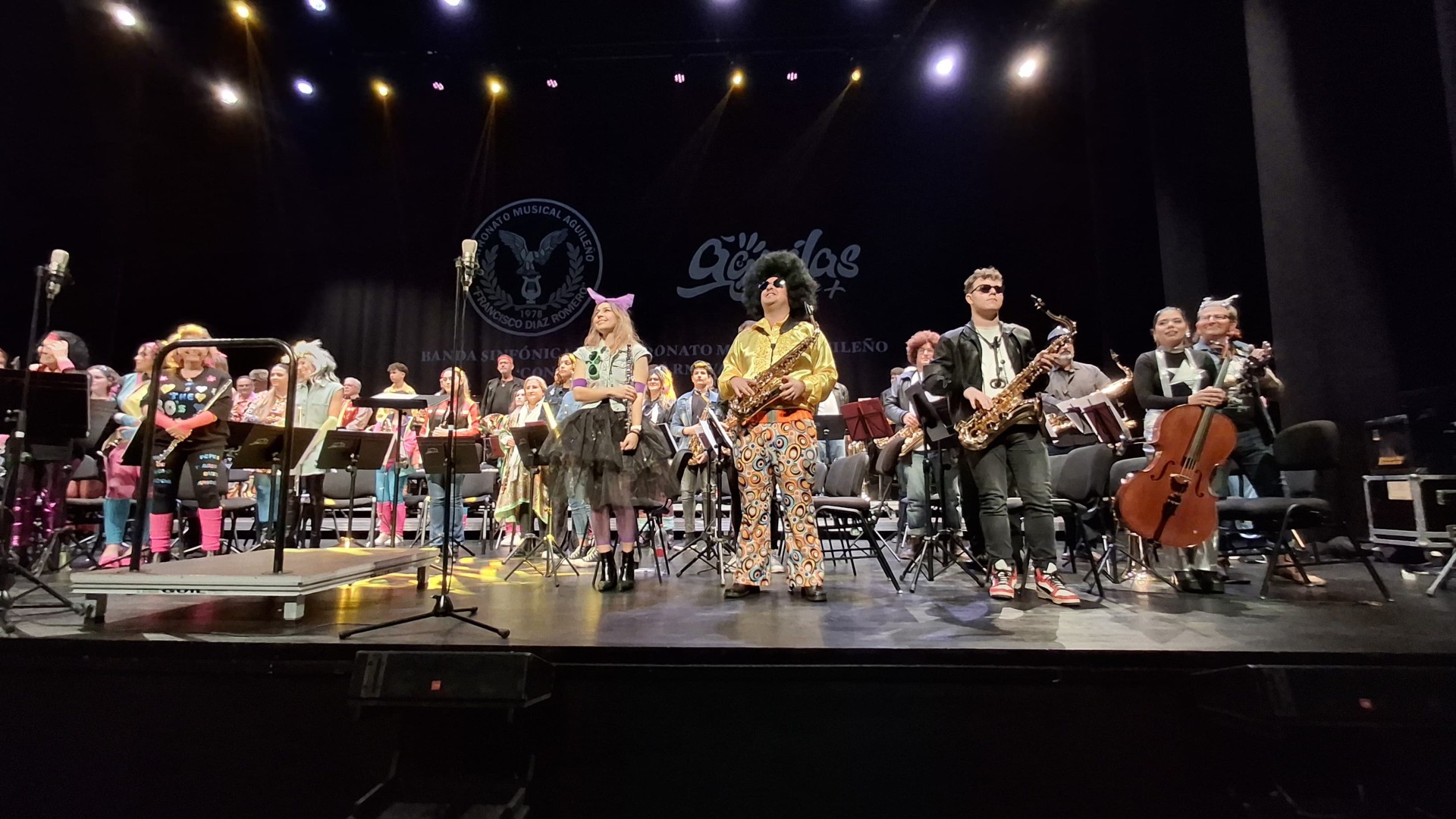 El Patronato Musical Aguileño pone música al Carnaval