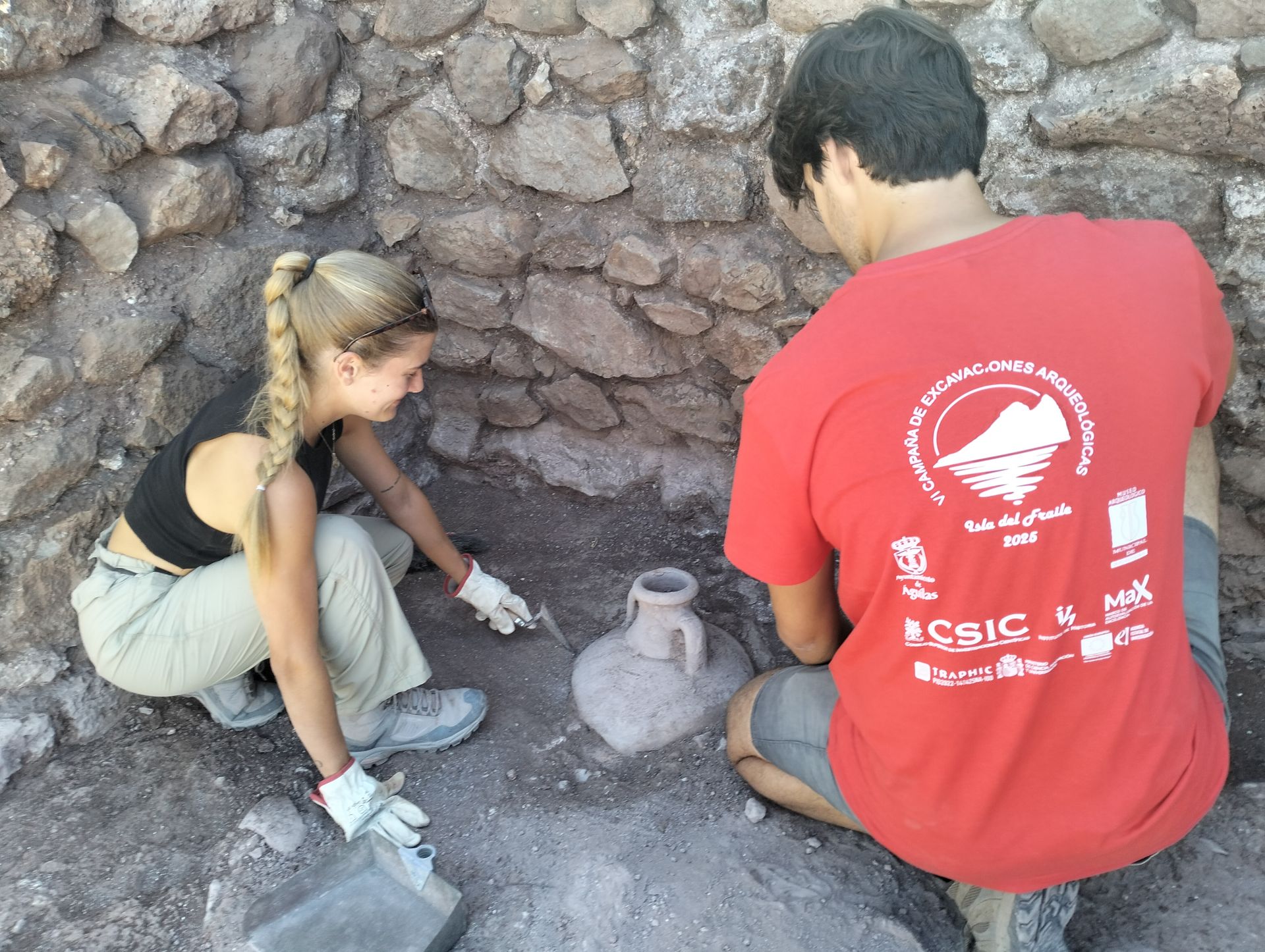 Arranca la VII campaña de excavaciones arqueológicas en la isla del Fraile