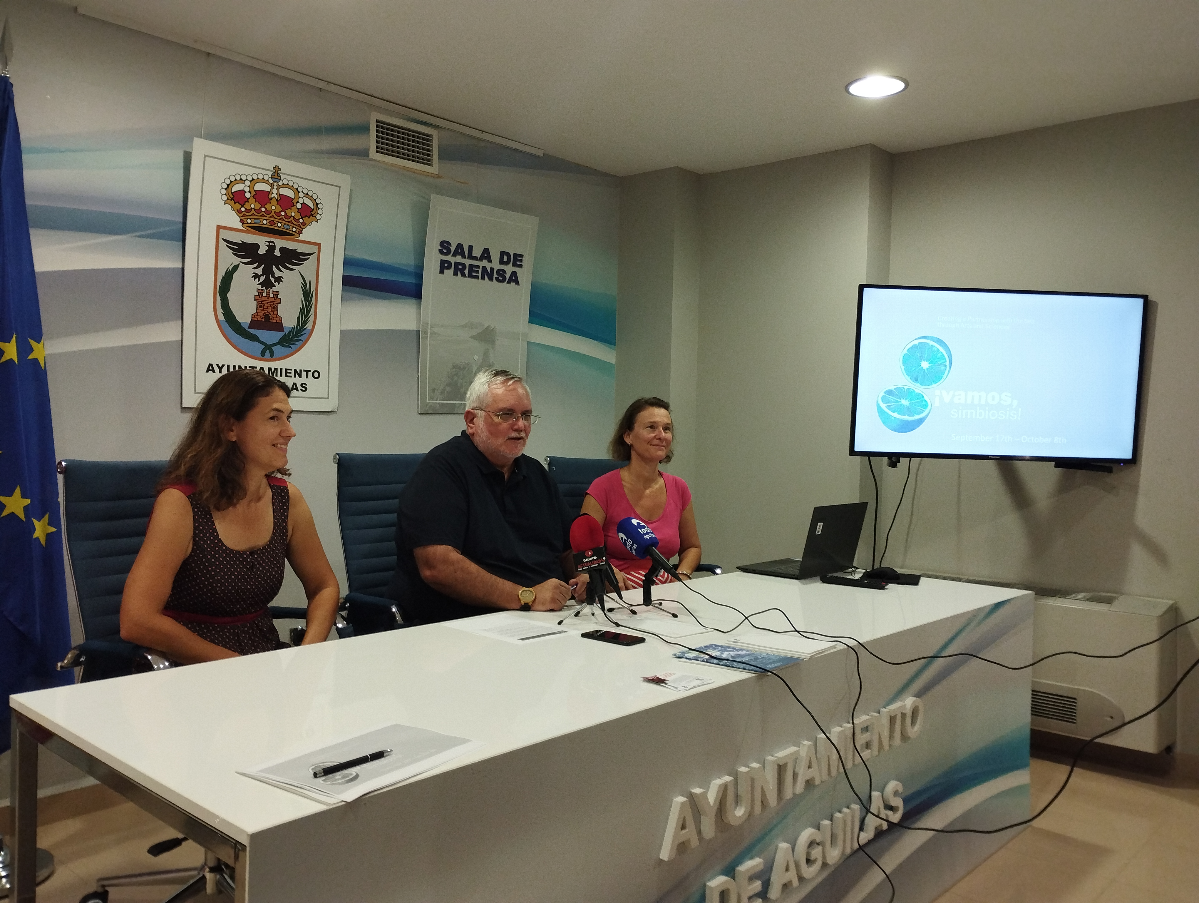 Águilas acoge hasta el próximo 8 de octubre el proyecto internacional ¡Vamos, simbiosis!