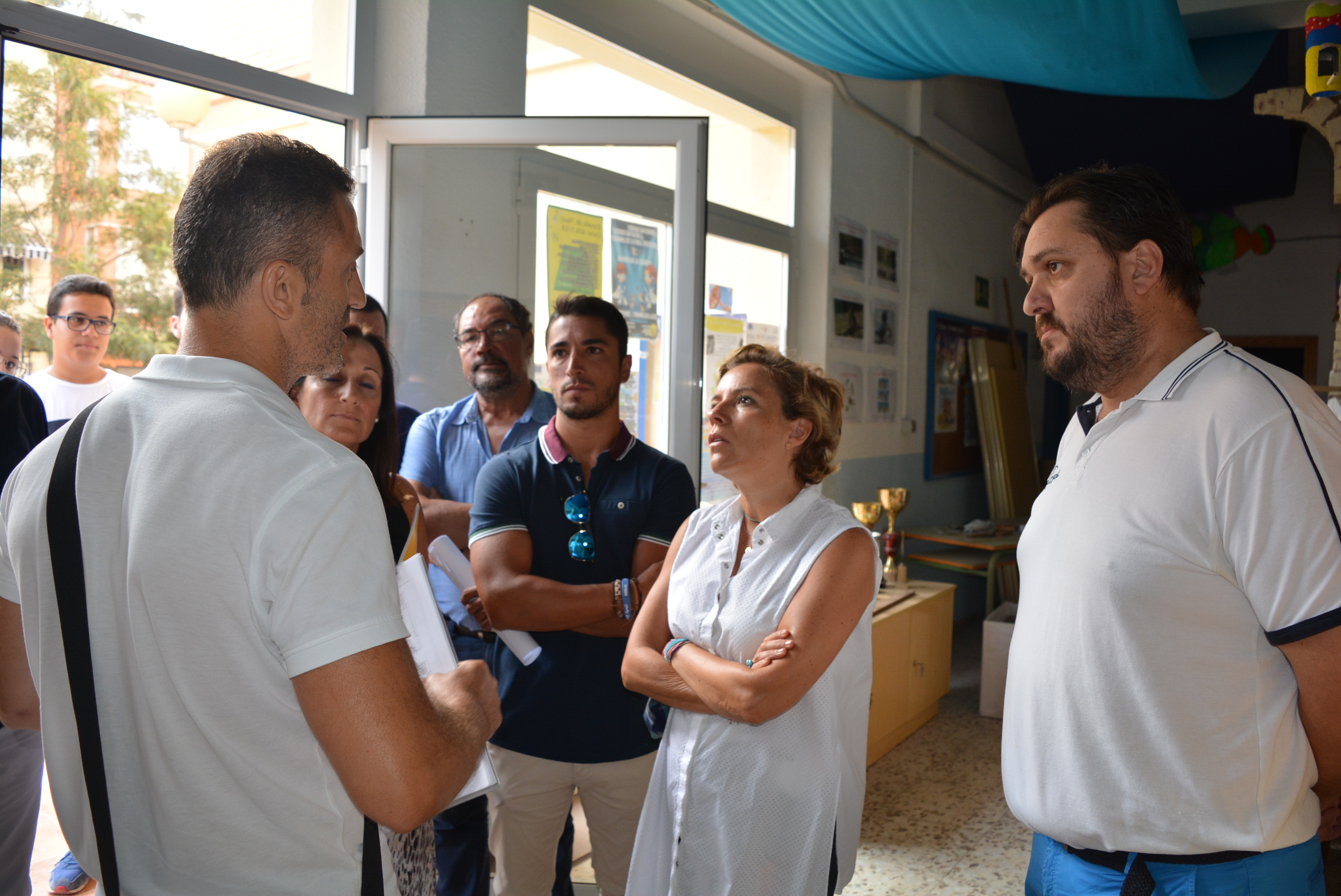 El edil de Educación lamenta que la Consejería retrase al próximo curso parte del compromiso adquirido con el AMPA del colegio Mediterráneo