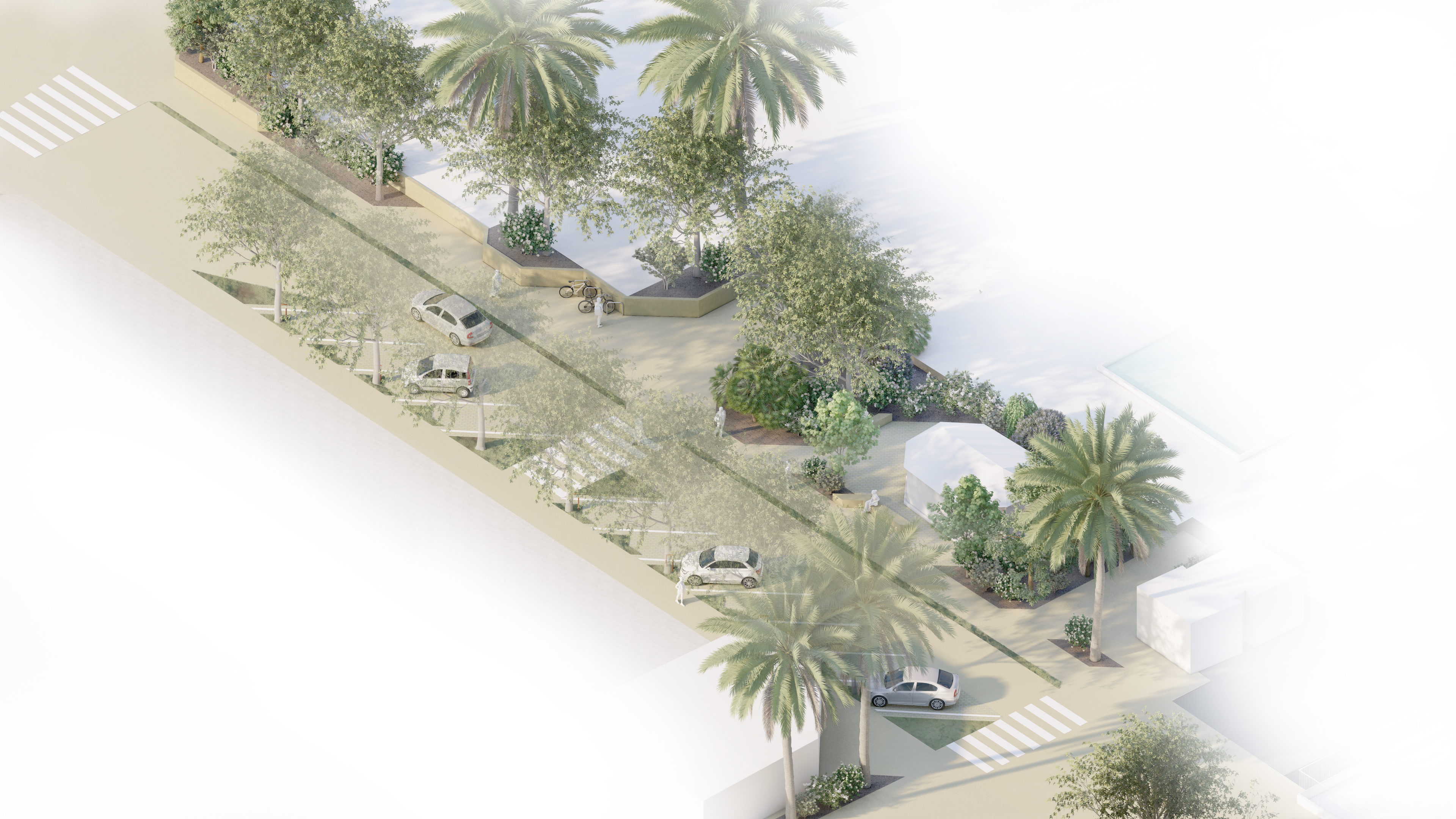 Plaza de España y calle Coronel Pareja podrían convertirse en zonas de bajas emisiones