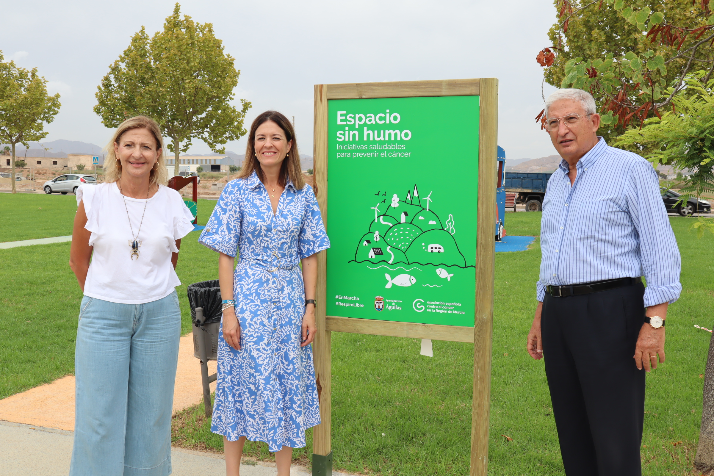 El parque inclusivo Maestra Mari Collado se convierte en un “Espacio sin humo”