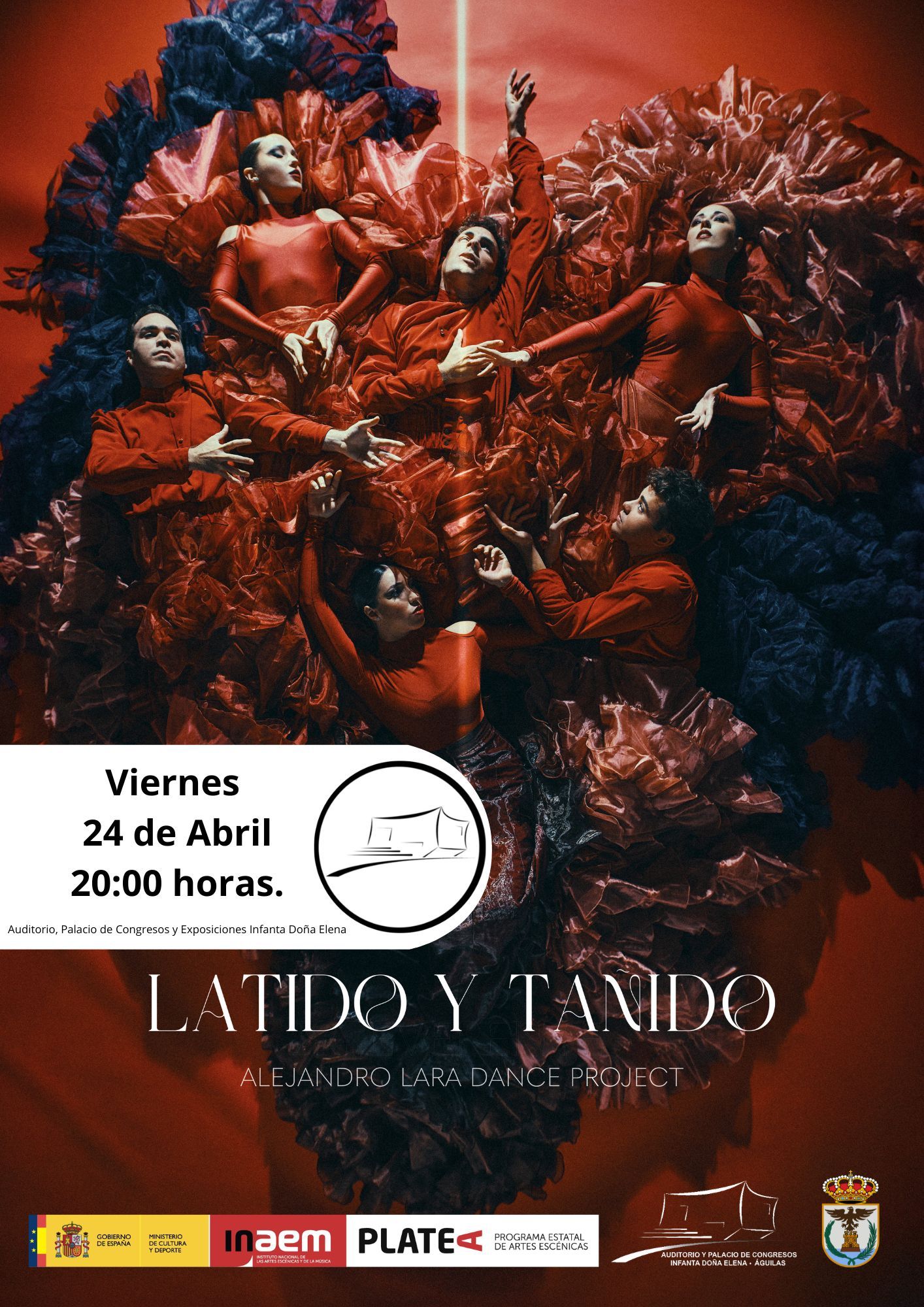 El Auditorio “Infanta Doña Elena” celebra el Día de la Danza con “Latido y Tañido”