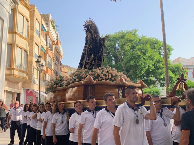 La Patrona de Águilas visita el Barrio de Jesús 