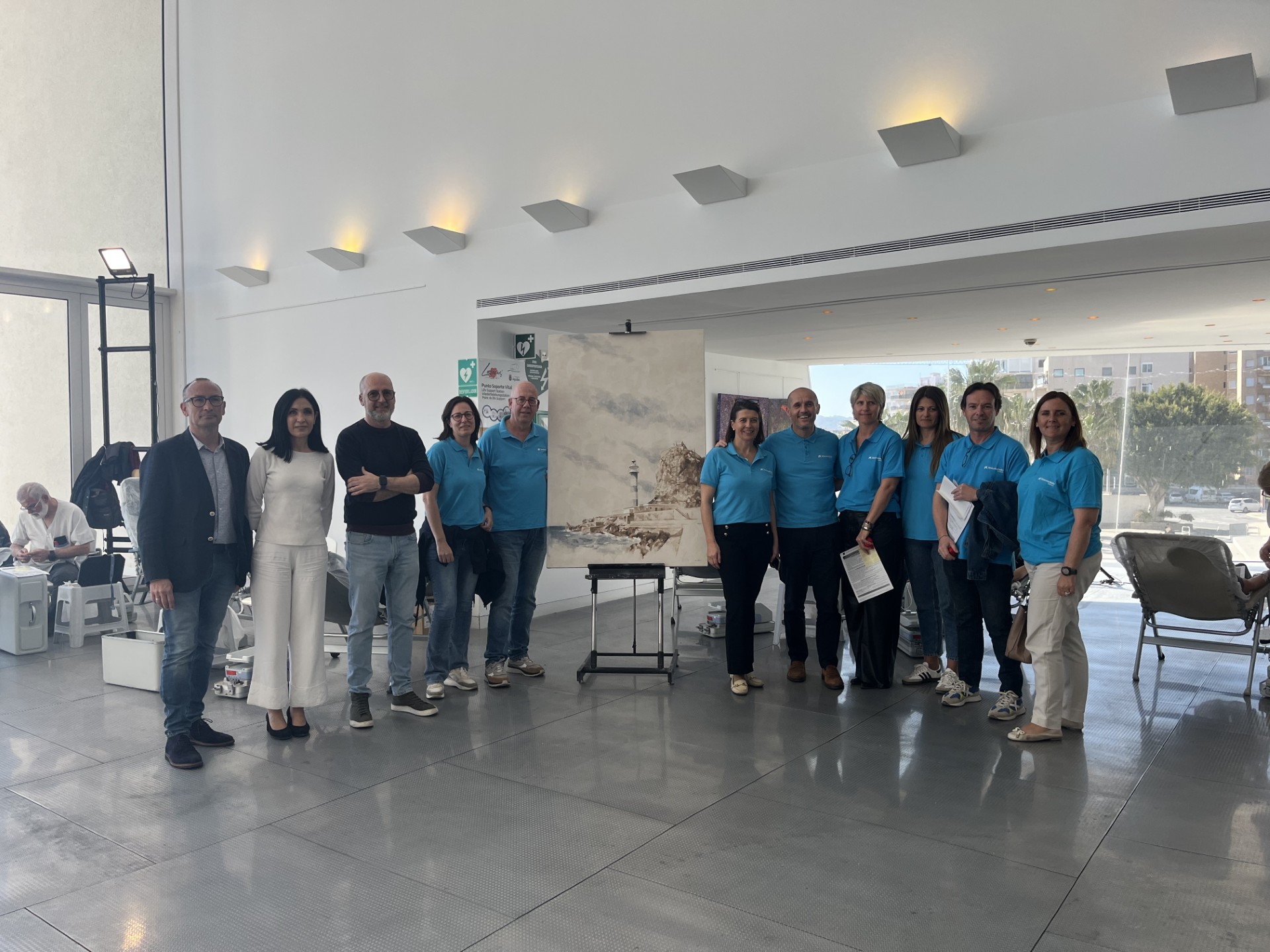 La cuarta edición de la campaña de donación “Donar sangre por amor al arte” supera todas las expectativas